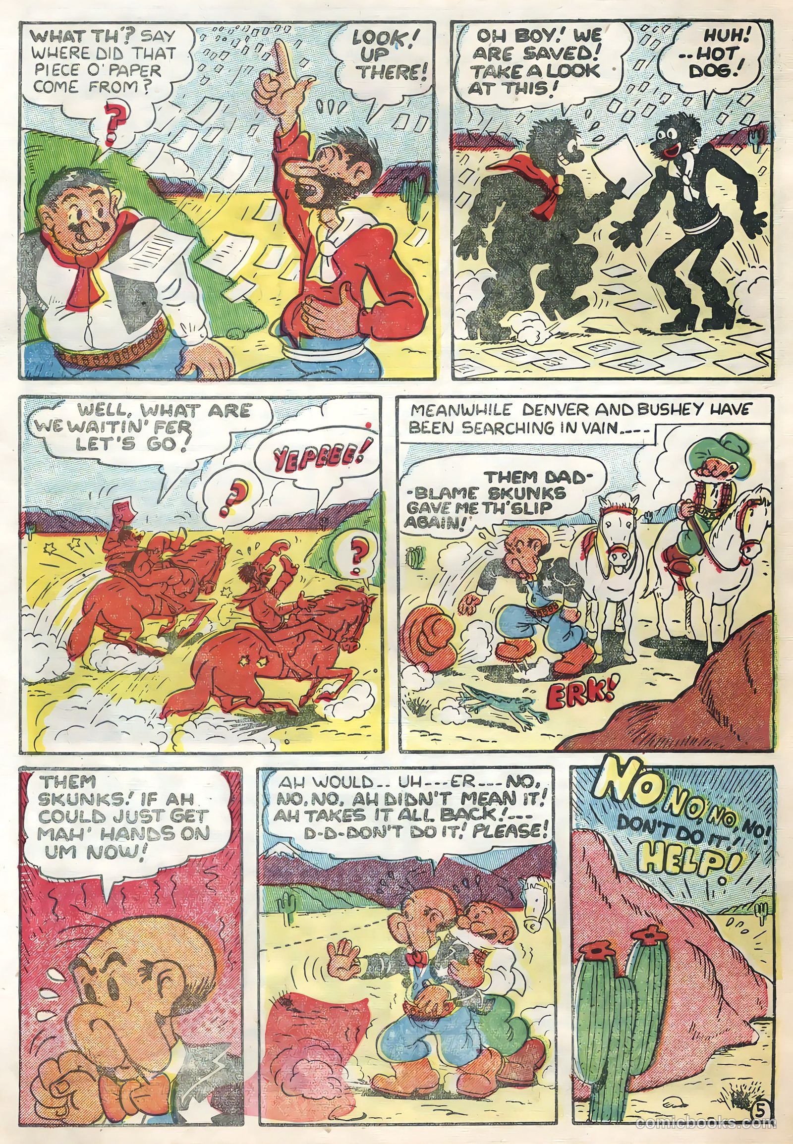 Gabby Hayes #54 (1955) — page 30 of 36