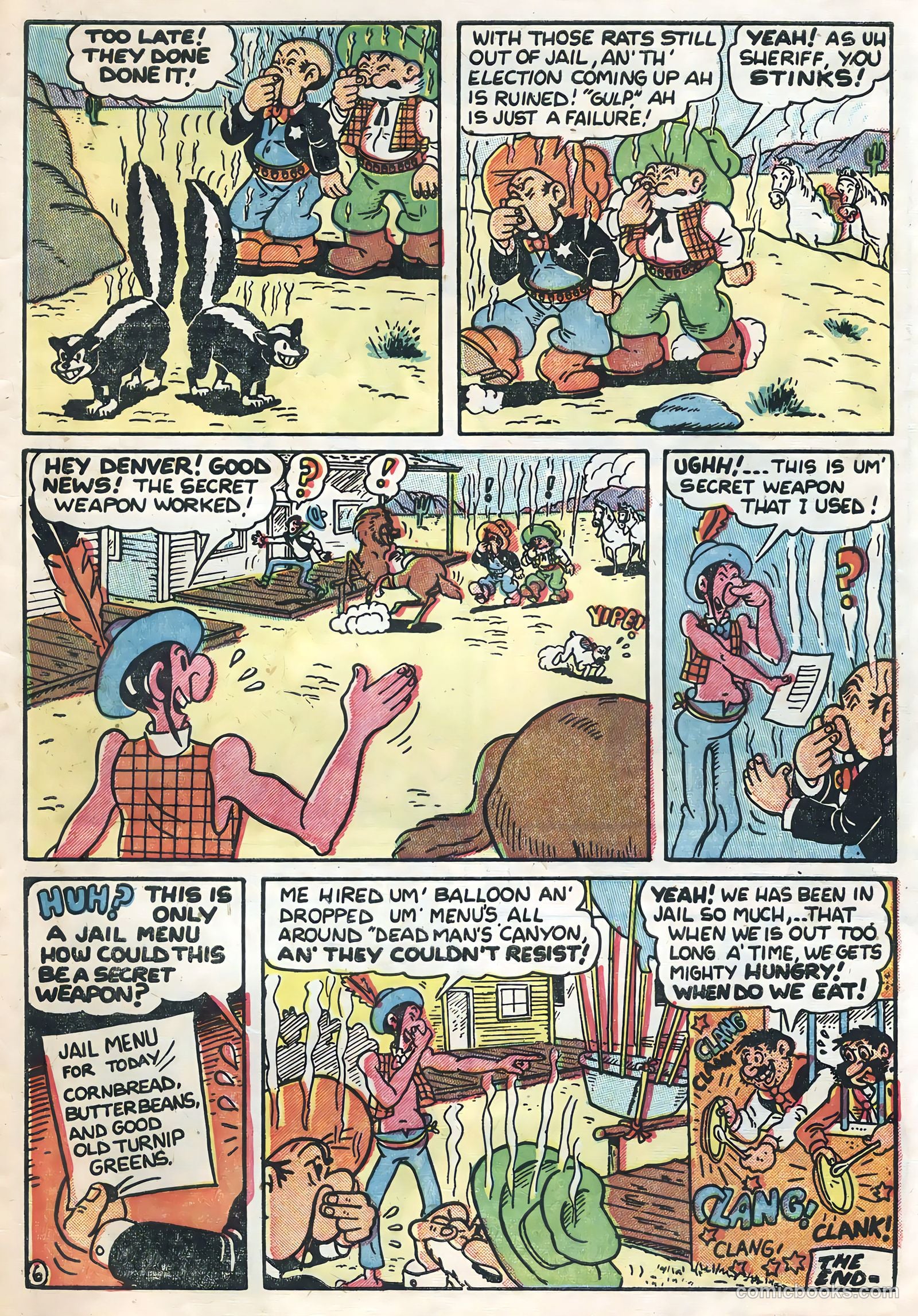 Gabby Hayes #54 (1955) — page 31 of 36