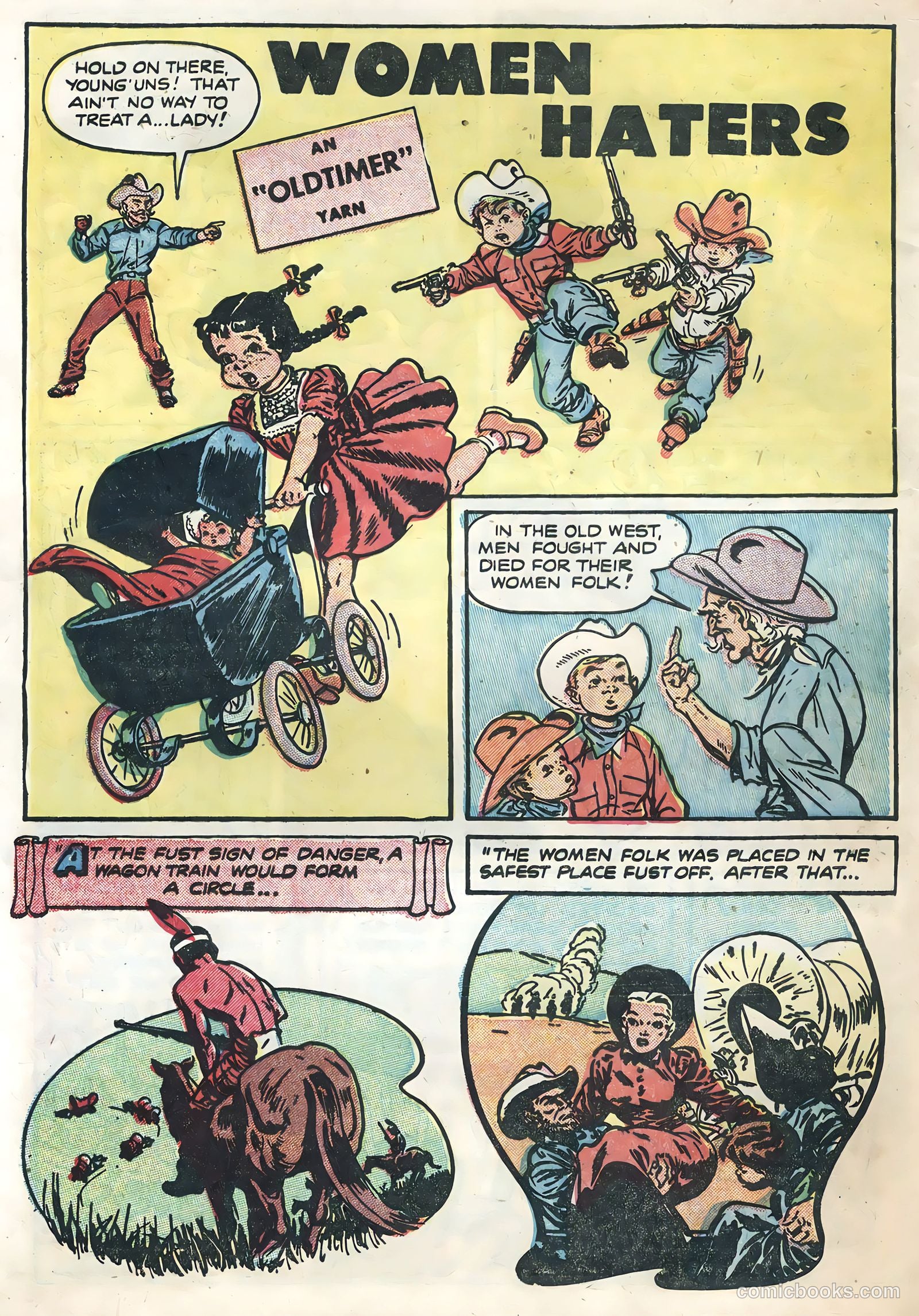 Gabby Hayes #54 (1955) — page 32 of 36
