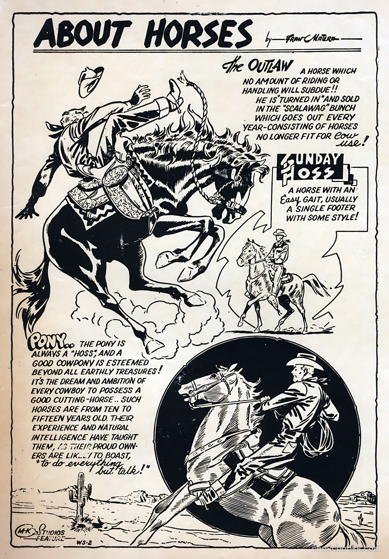 Gabby Hayes #54 (1955) — page 35 of 36