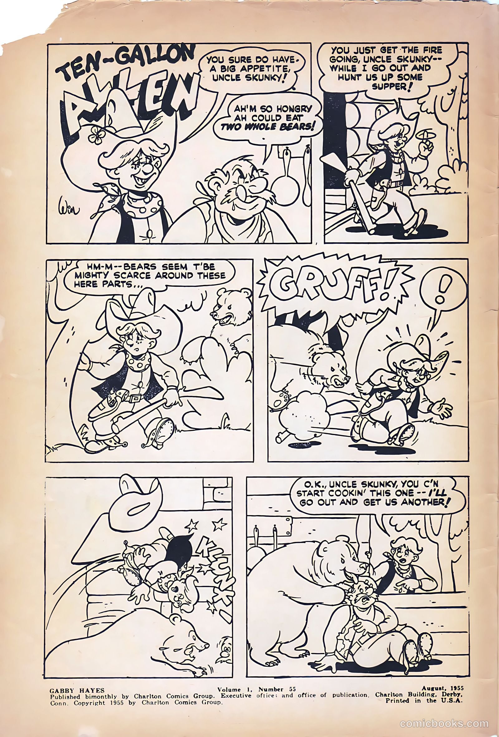 Gabby Hayes #55 (1955) — page 2 of 36