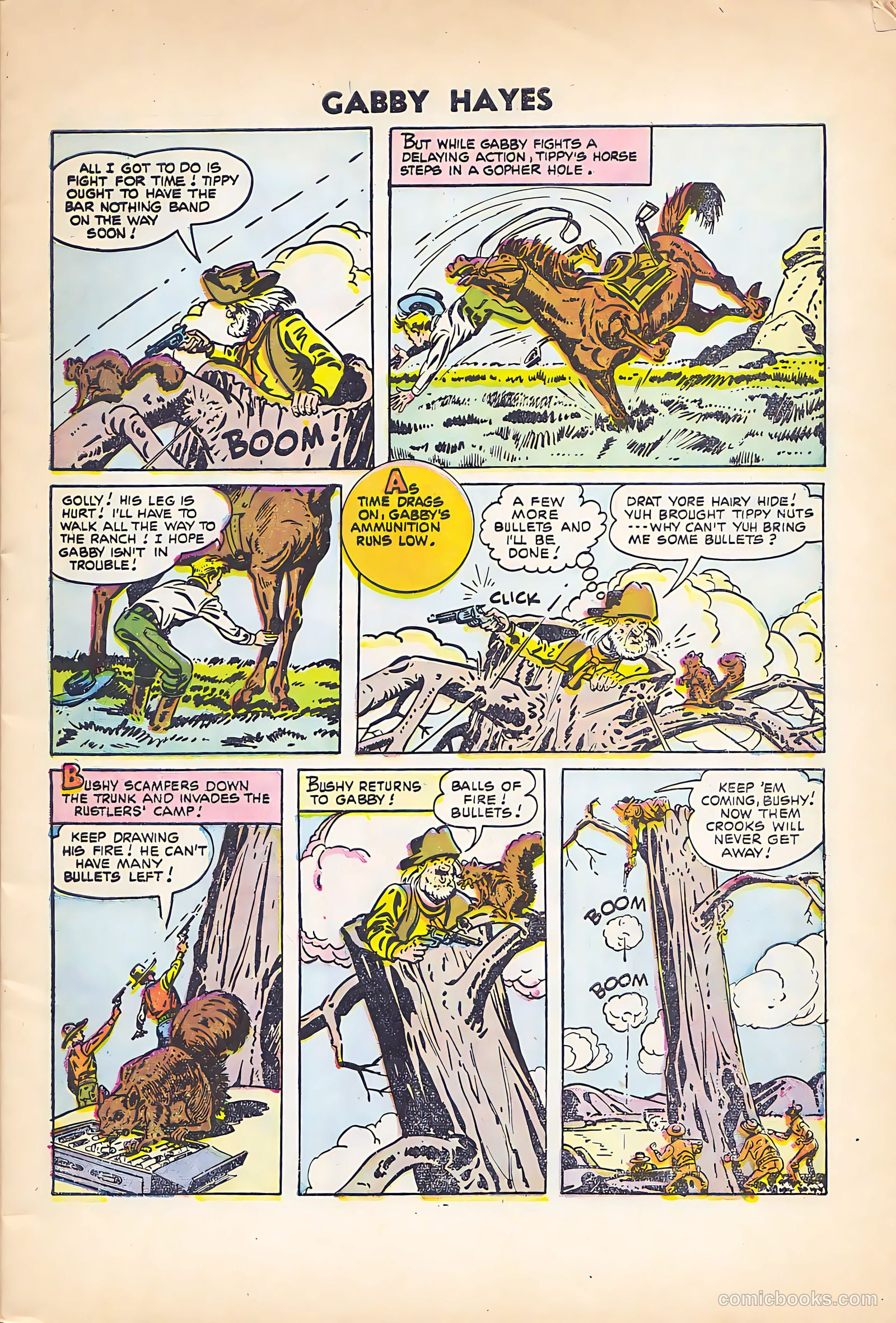 Gabby Hayes #55 (1955) — page 7 of 36