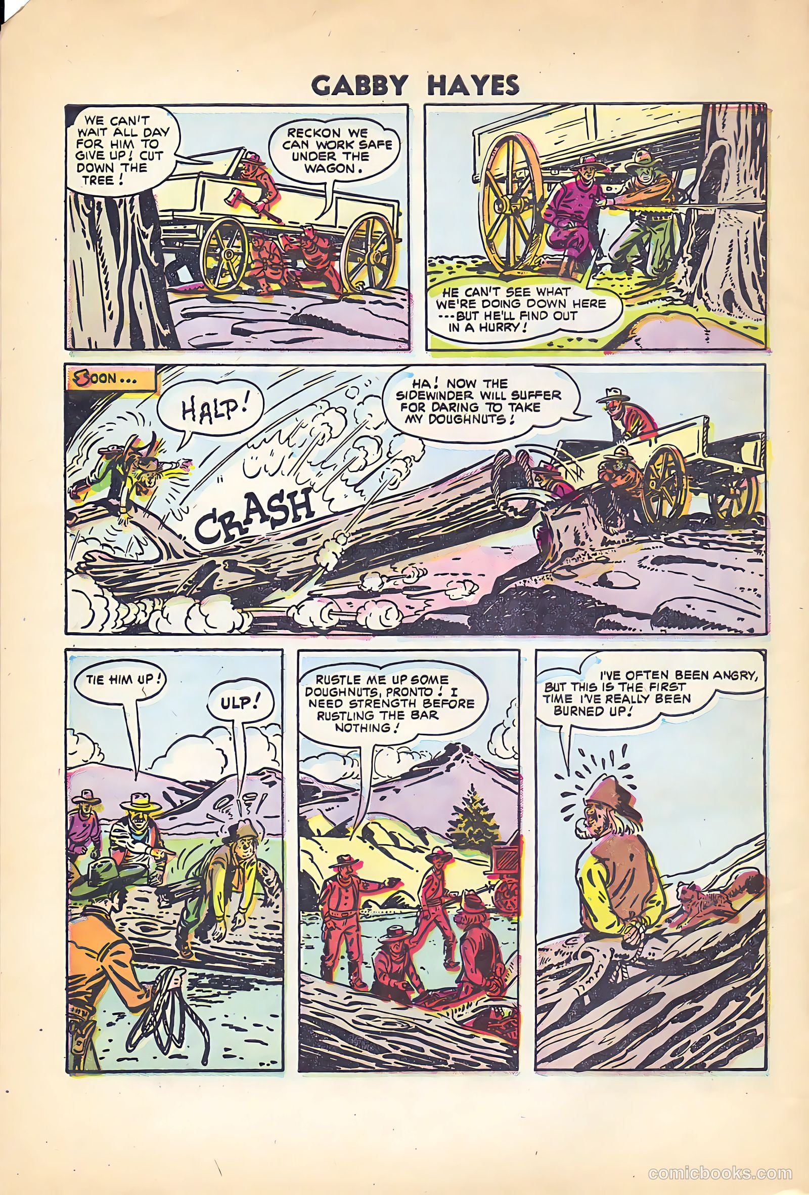 Gabby Hayes #55 (1955) — page 8 of 36