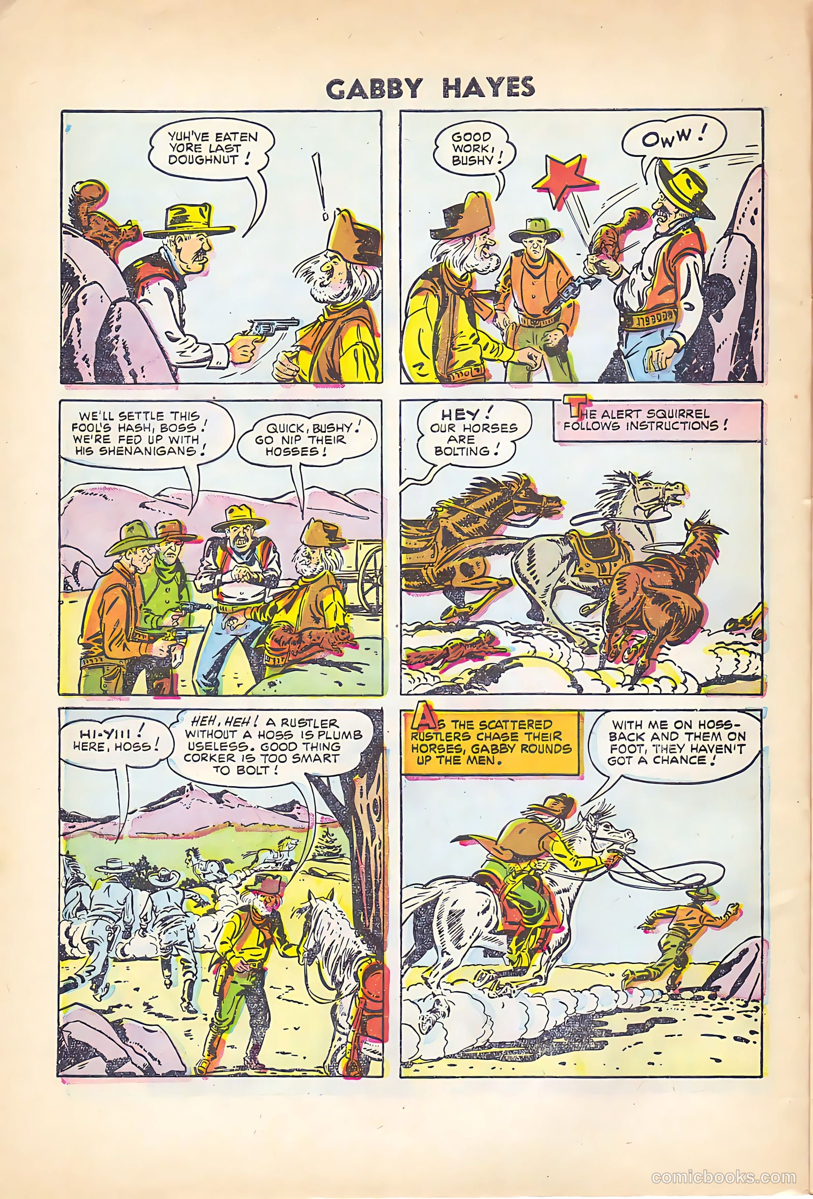Gabby Hayes #55 (1955) — page 10 of 36