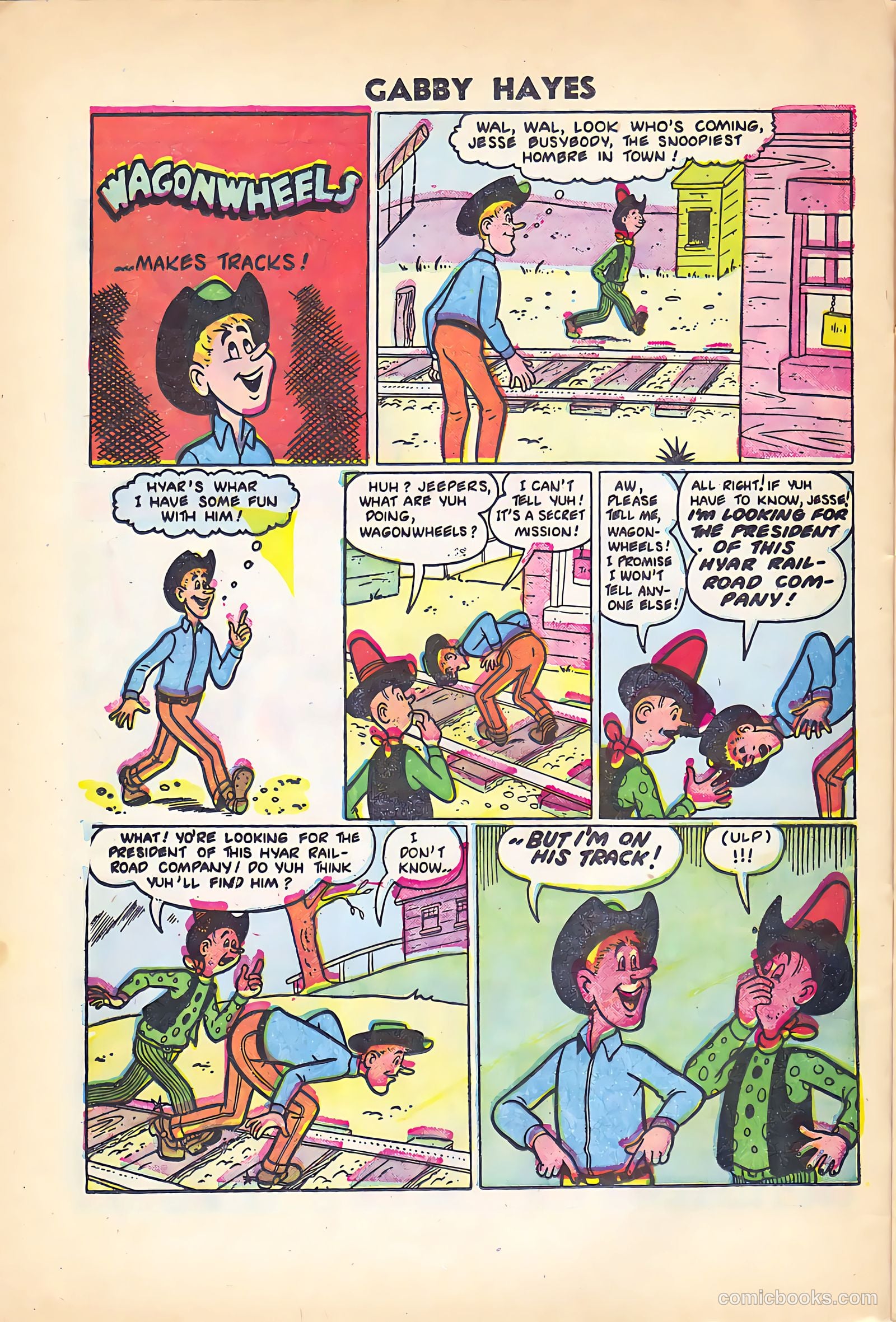 Gabby Hayes #55 (1955) — page 12 of 36