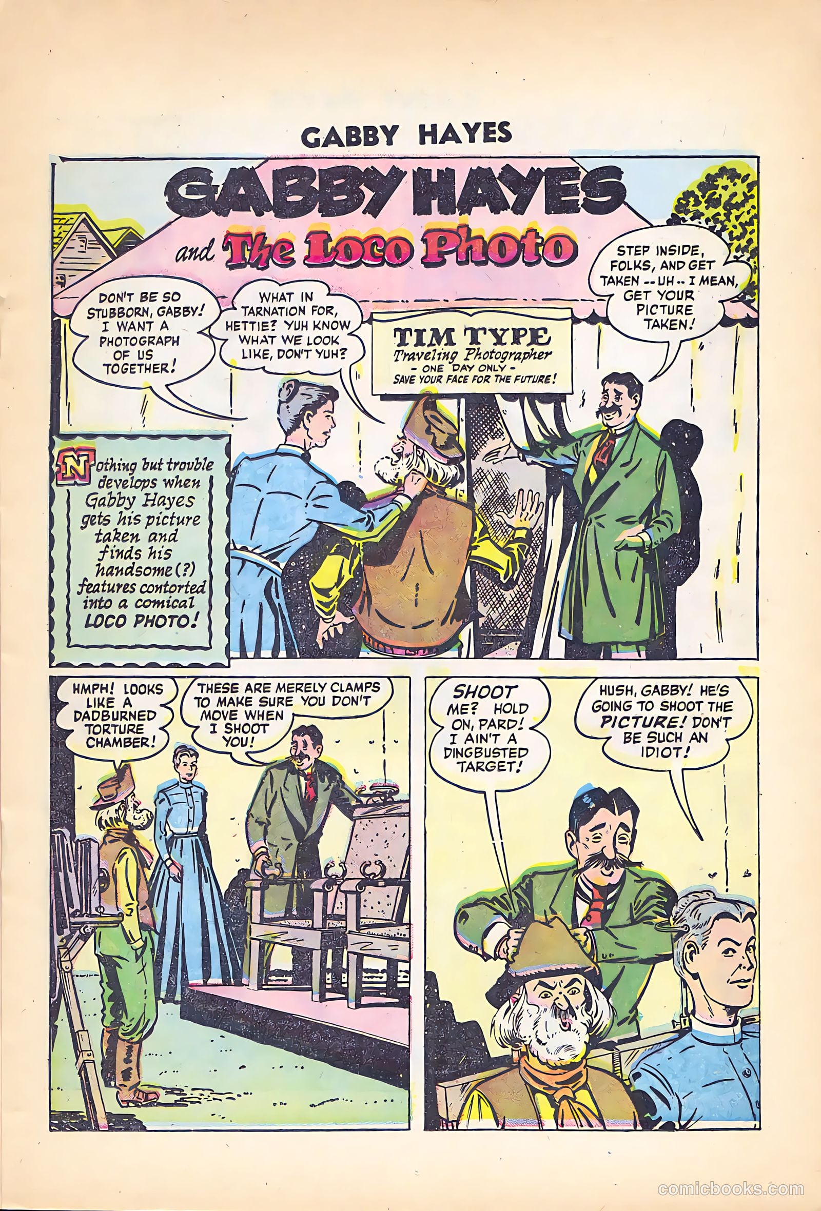 Gabby Hayes #55 (1955) — page 17 of 36
