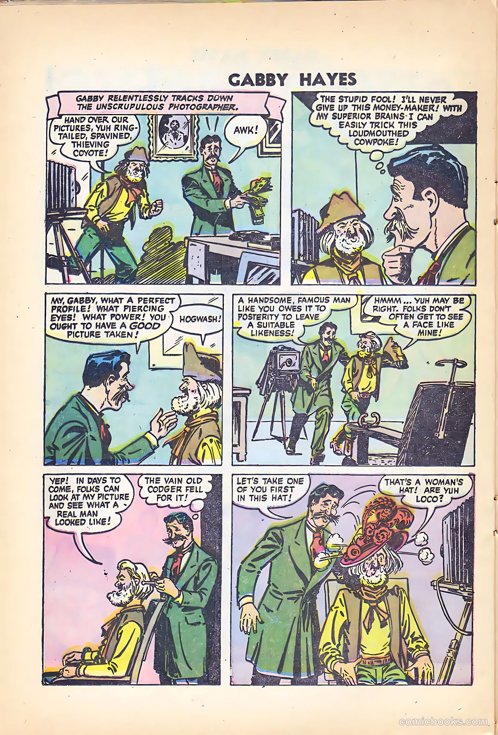 Gabby Hayes #55 (1955) — page 20 of 36