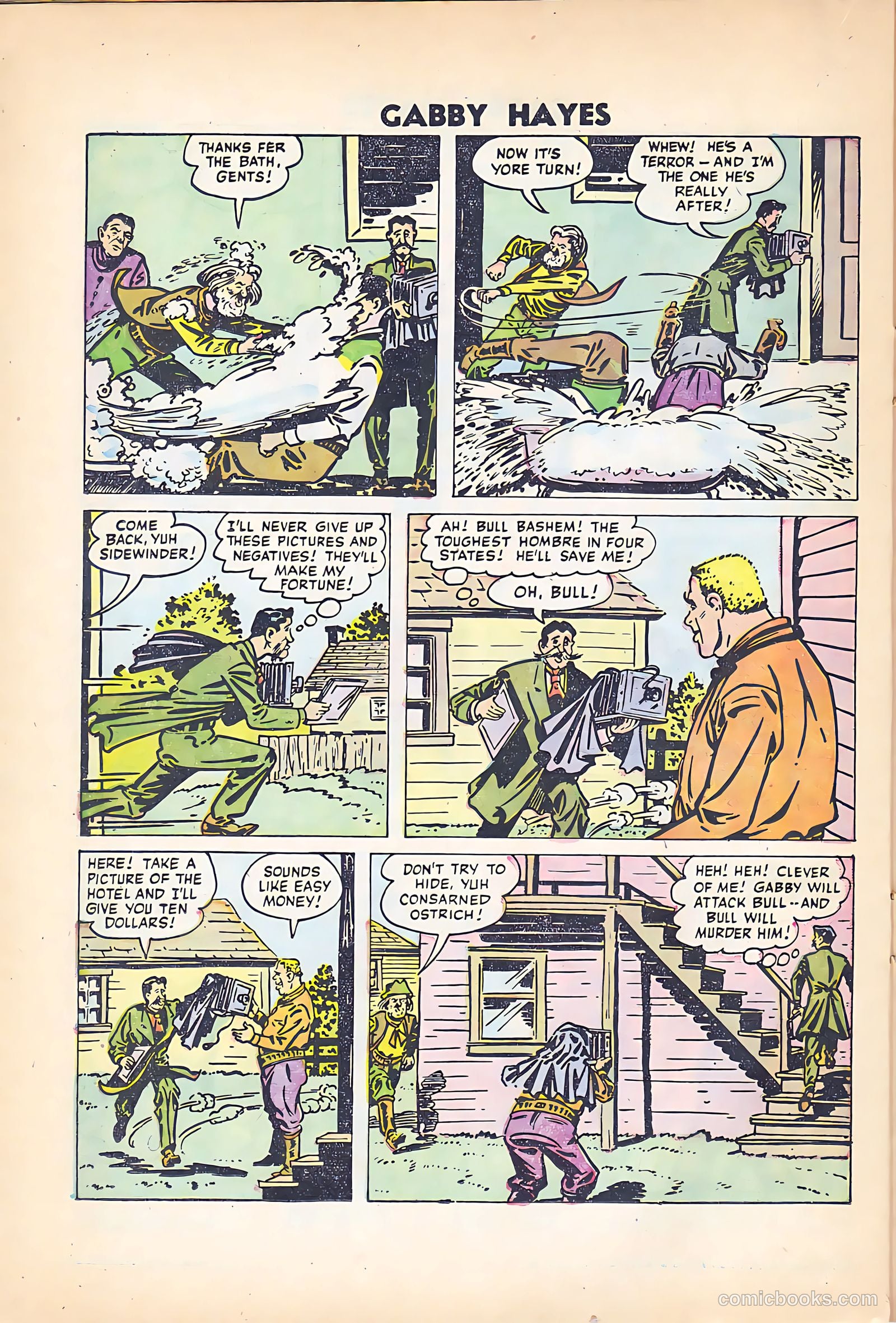 Gabby Hayes #55 (1955) — page 22 of 36