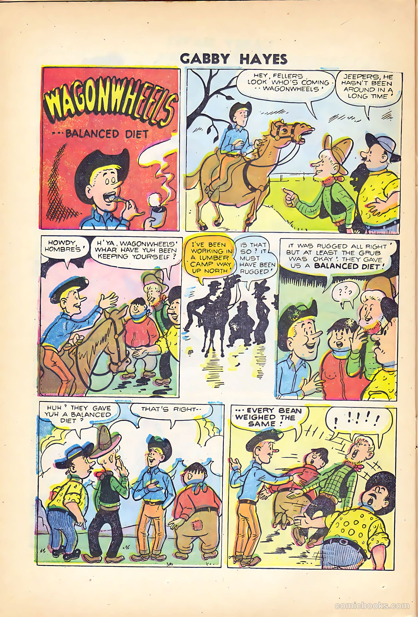 Gabby Hayes #55 (1955) — page 24 of 36