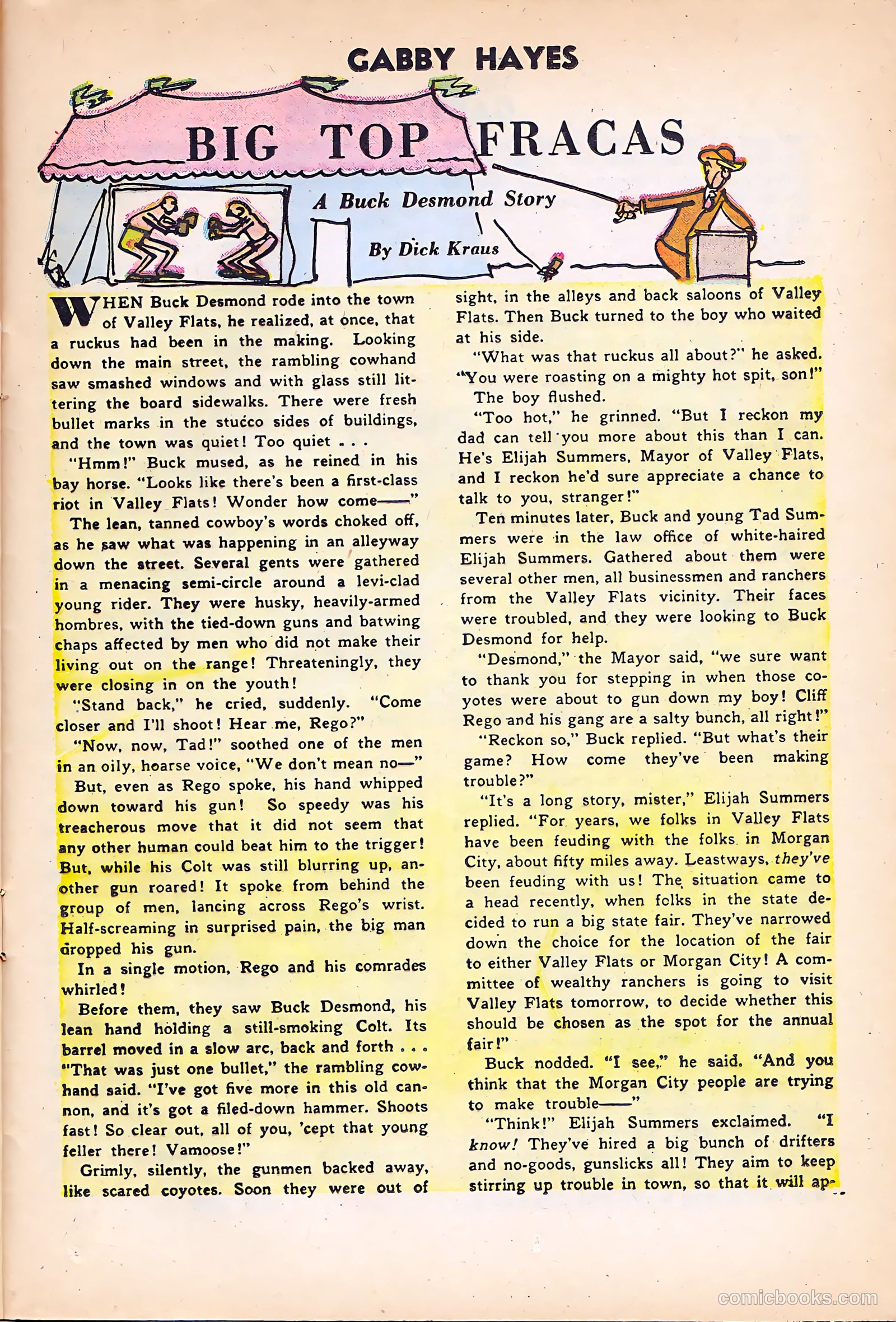 Gabby Hayes #55 (1955) — page 25 of 36