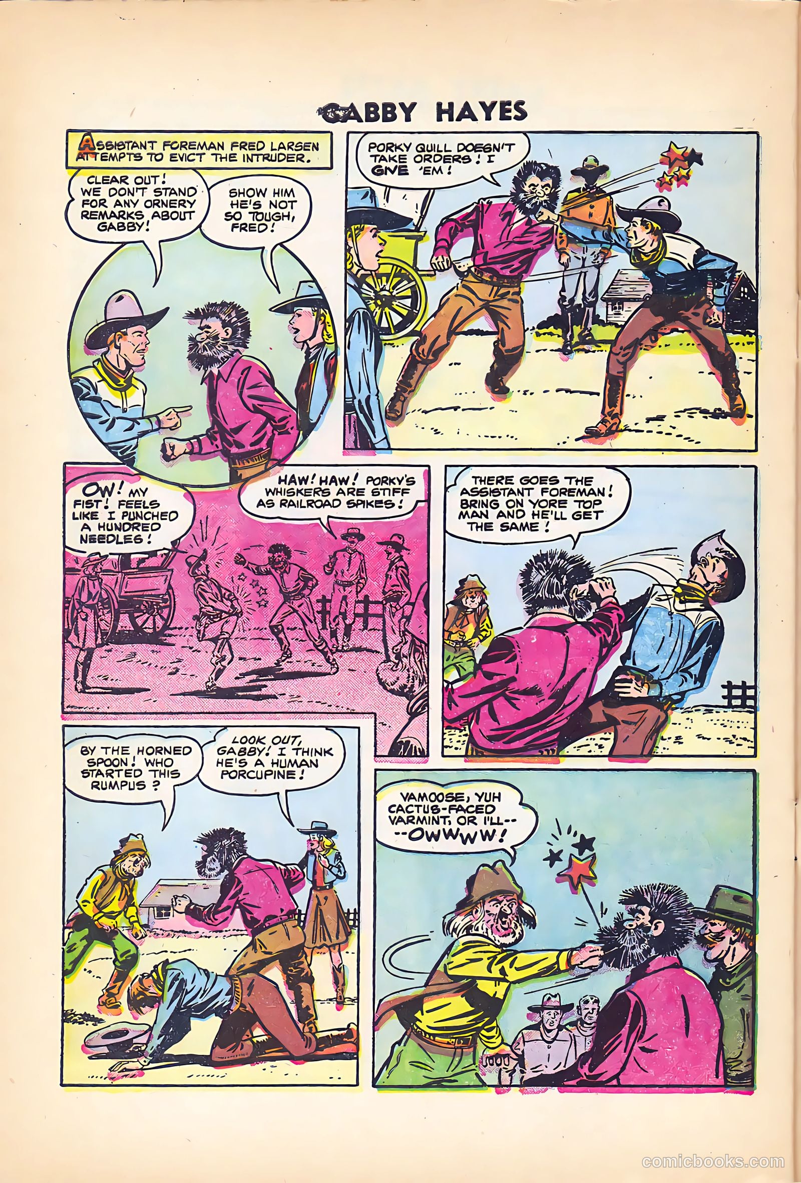 Gabby Hayes #55 (1955) — page 28 of 36