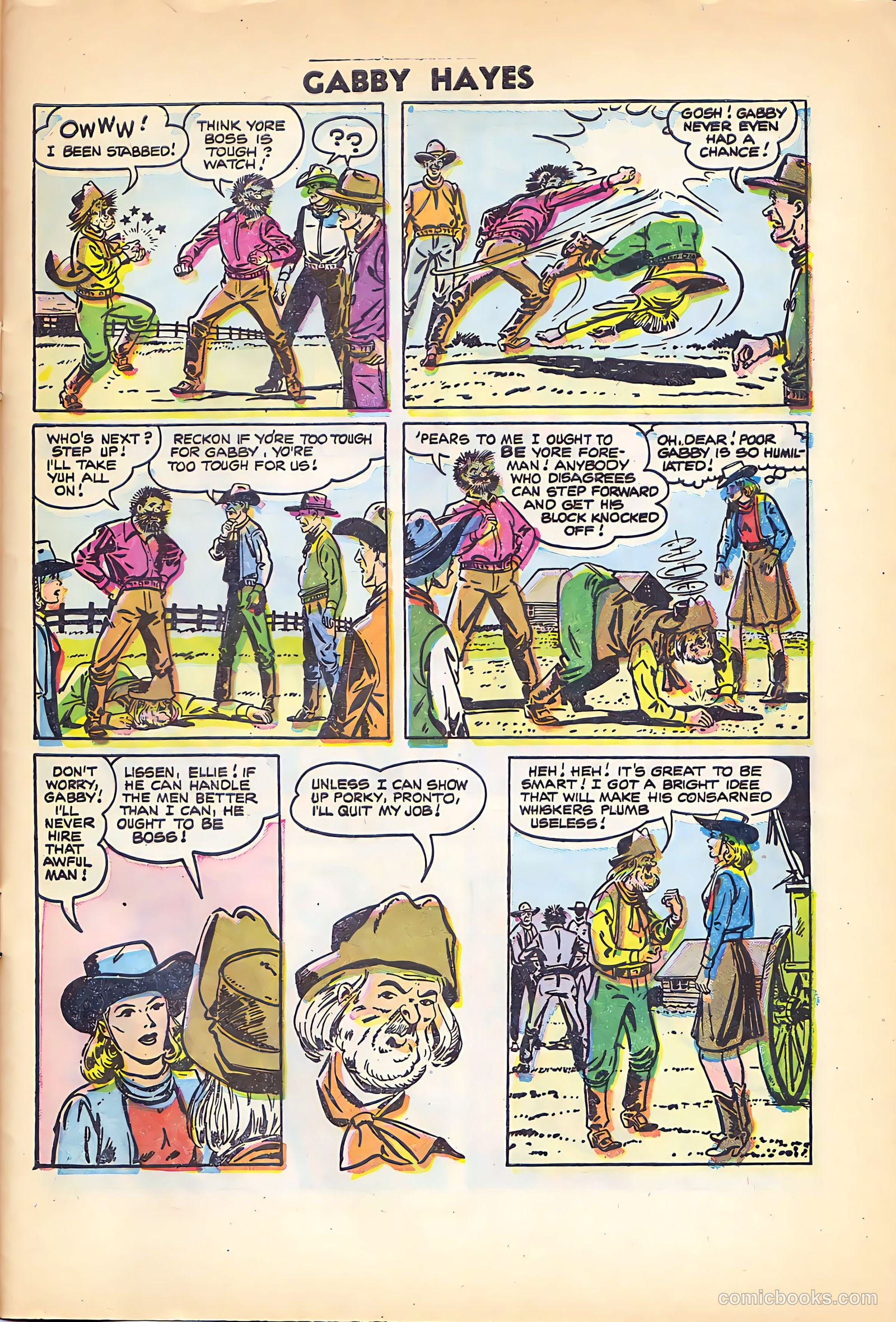 Gabby Hayes #55 (1955) — page 29 of 36
