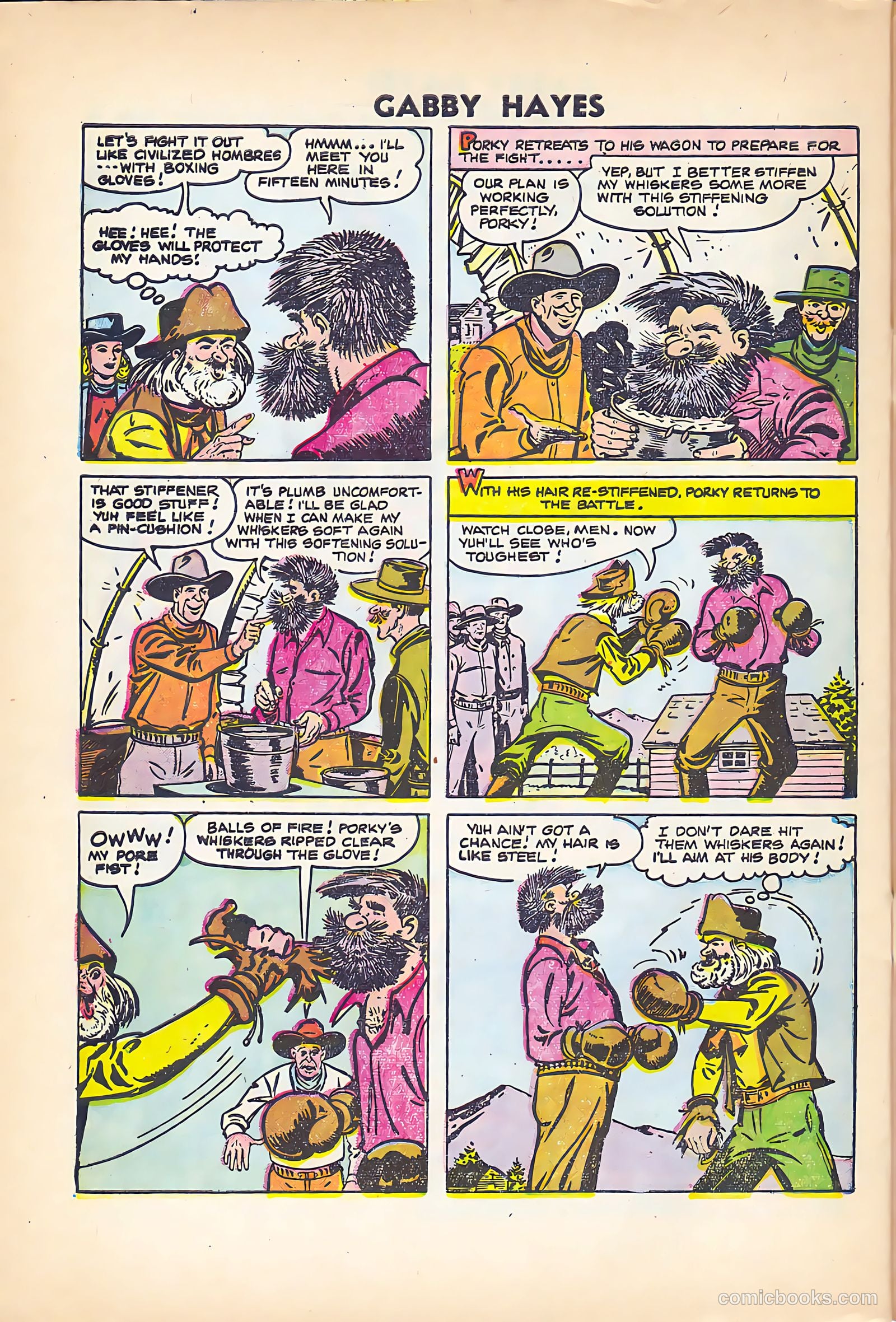 Gabby Hayes #55 (1955) — page 30 of 36