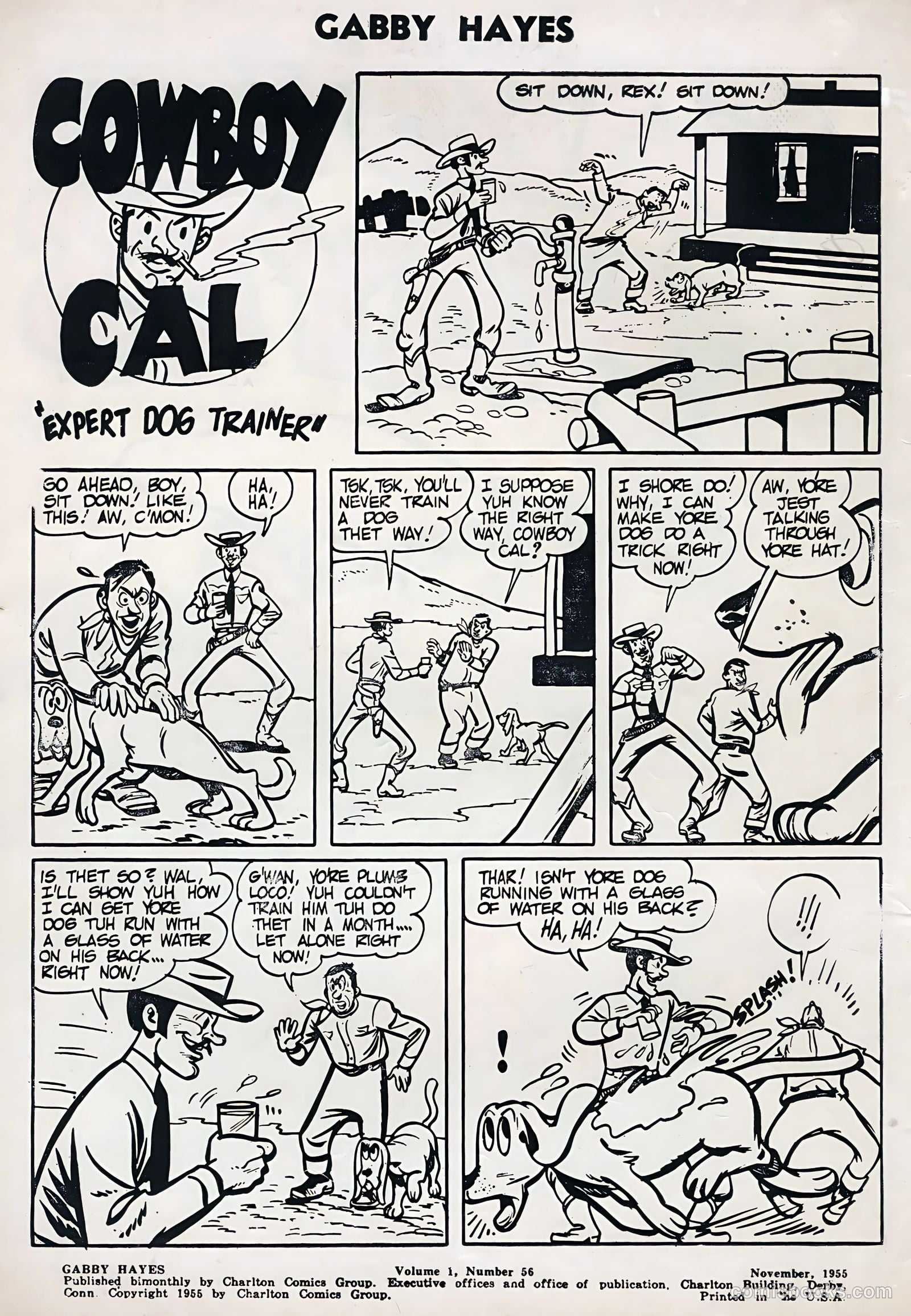 Gabby Hayes #56 (1955) — page 2 of 36