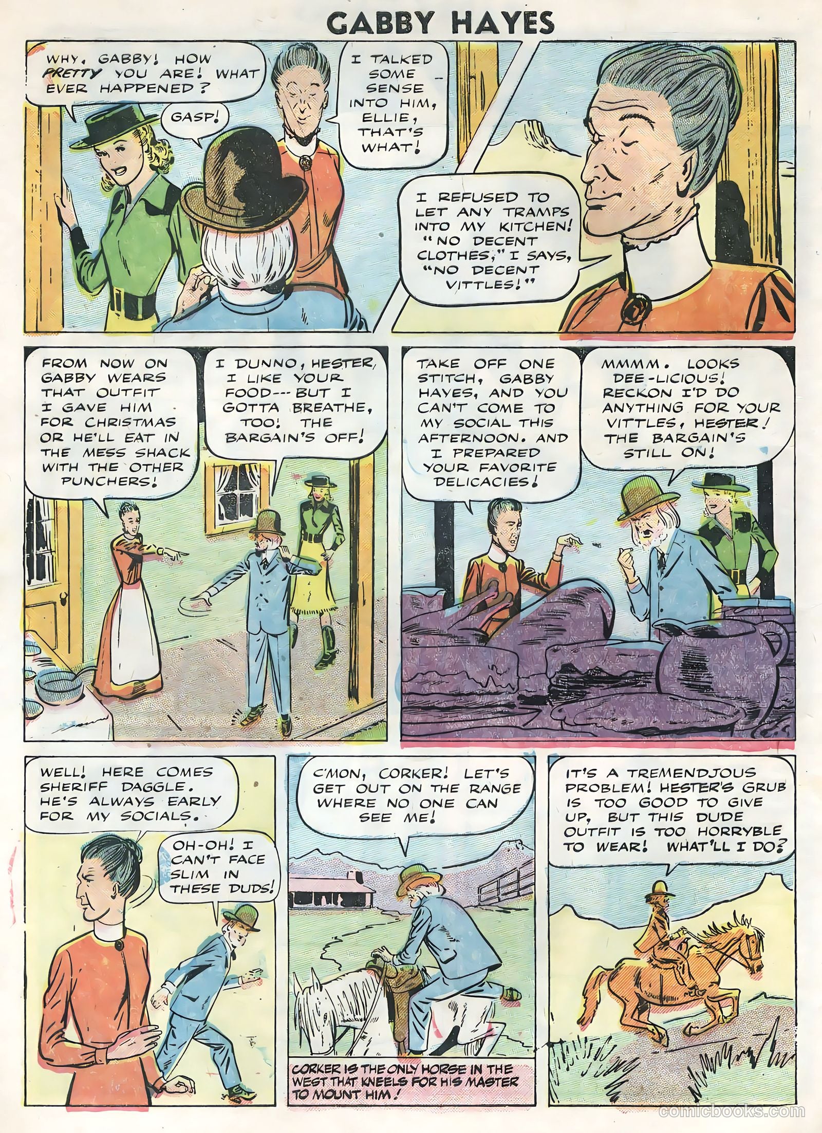 Gabby Hayes #56 (1955) — page 4 of 36