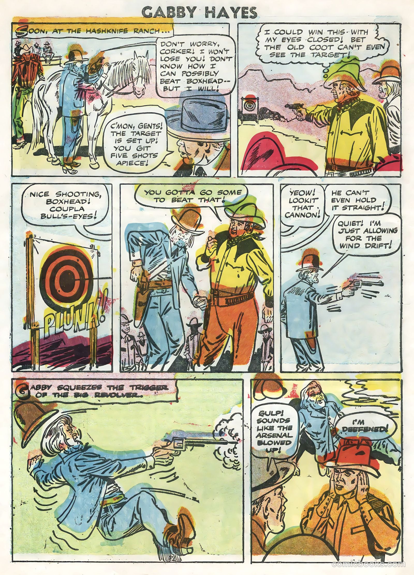 Gabby Hayes #56 (1955) — page 6 of 36