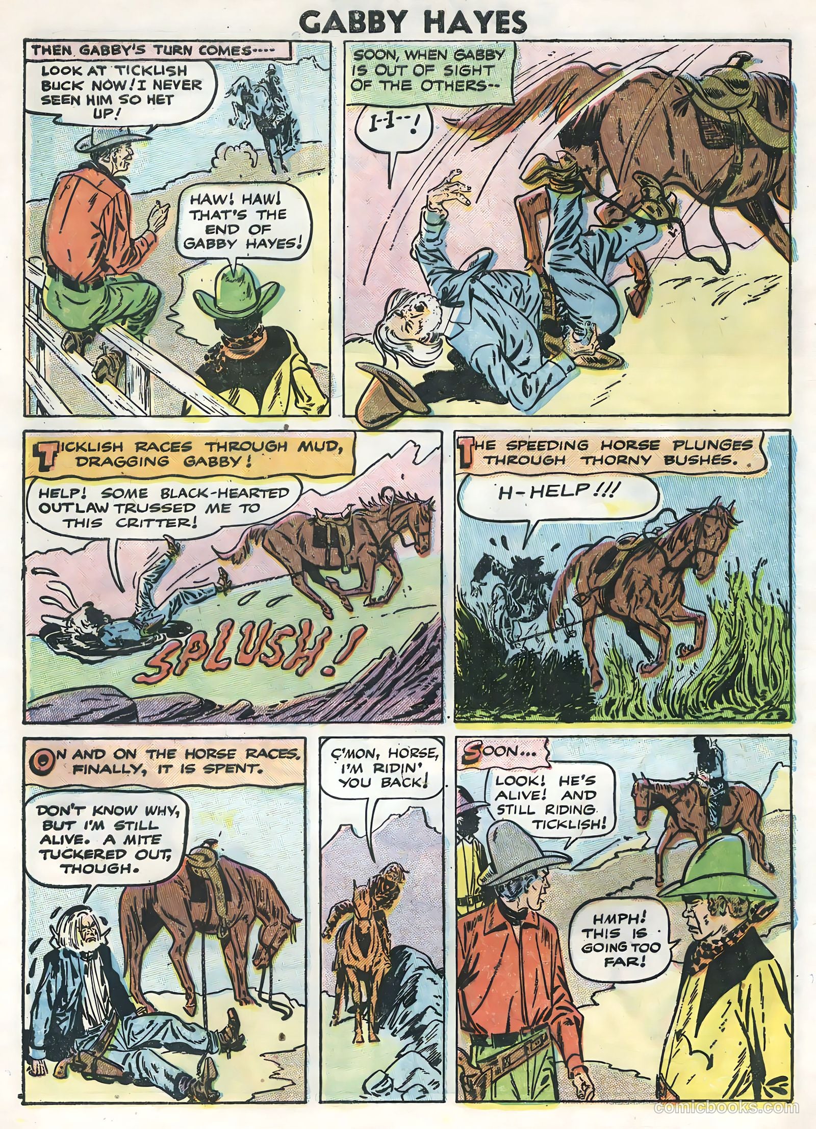 Gabby Hayes #56 (1955) — page 8 of 36