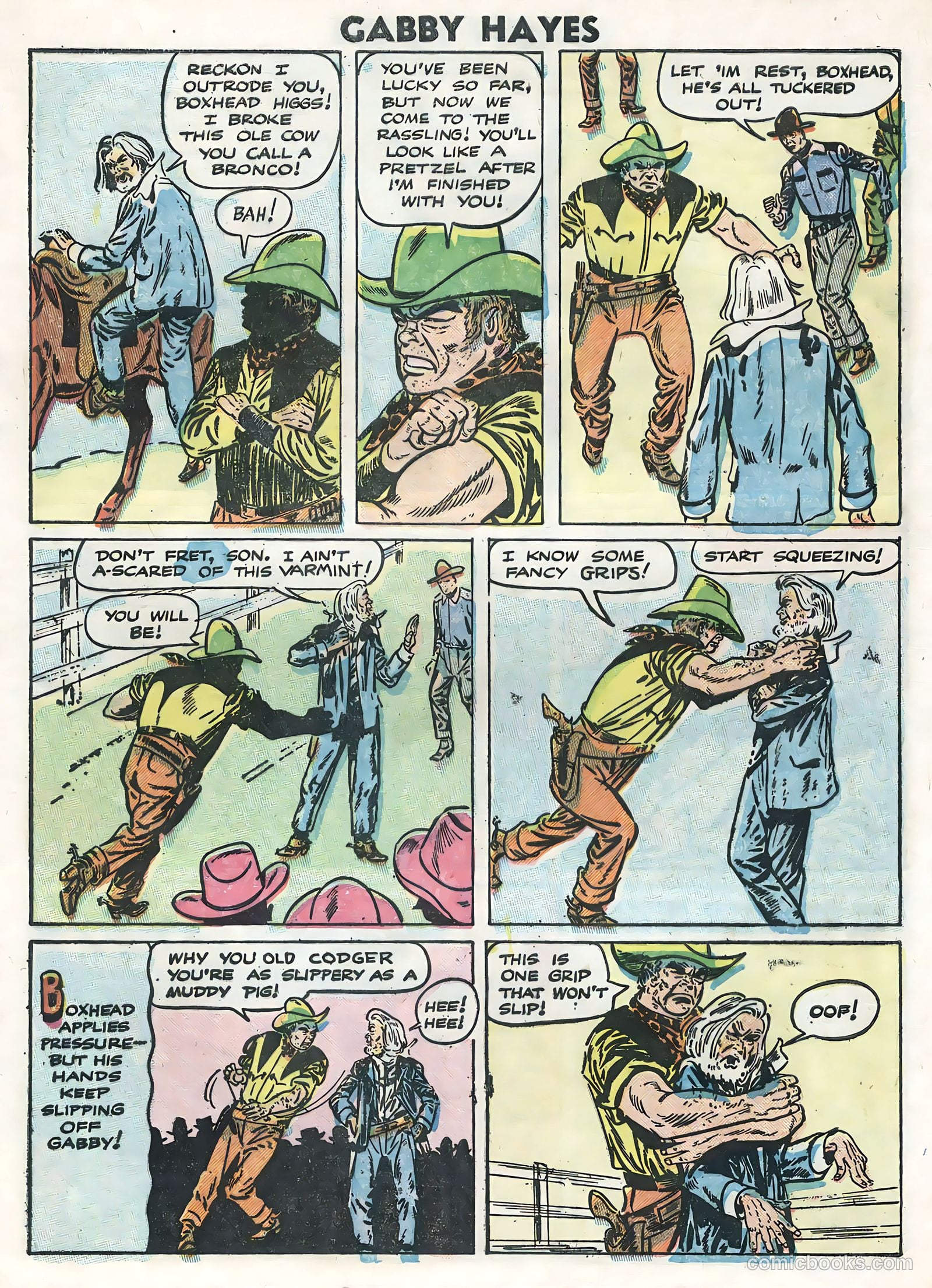 Gabby Hayes #56 (1955) — page 9 of 36
