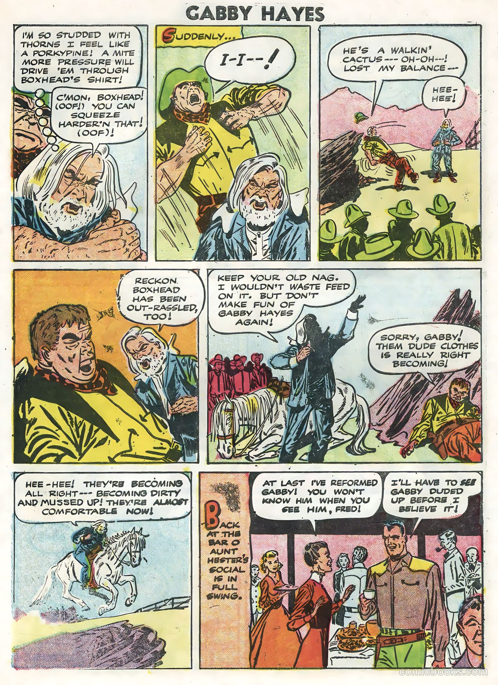Gabby Hayes #56 (1955) — page 10 of 36