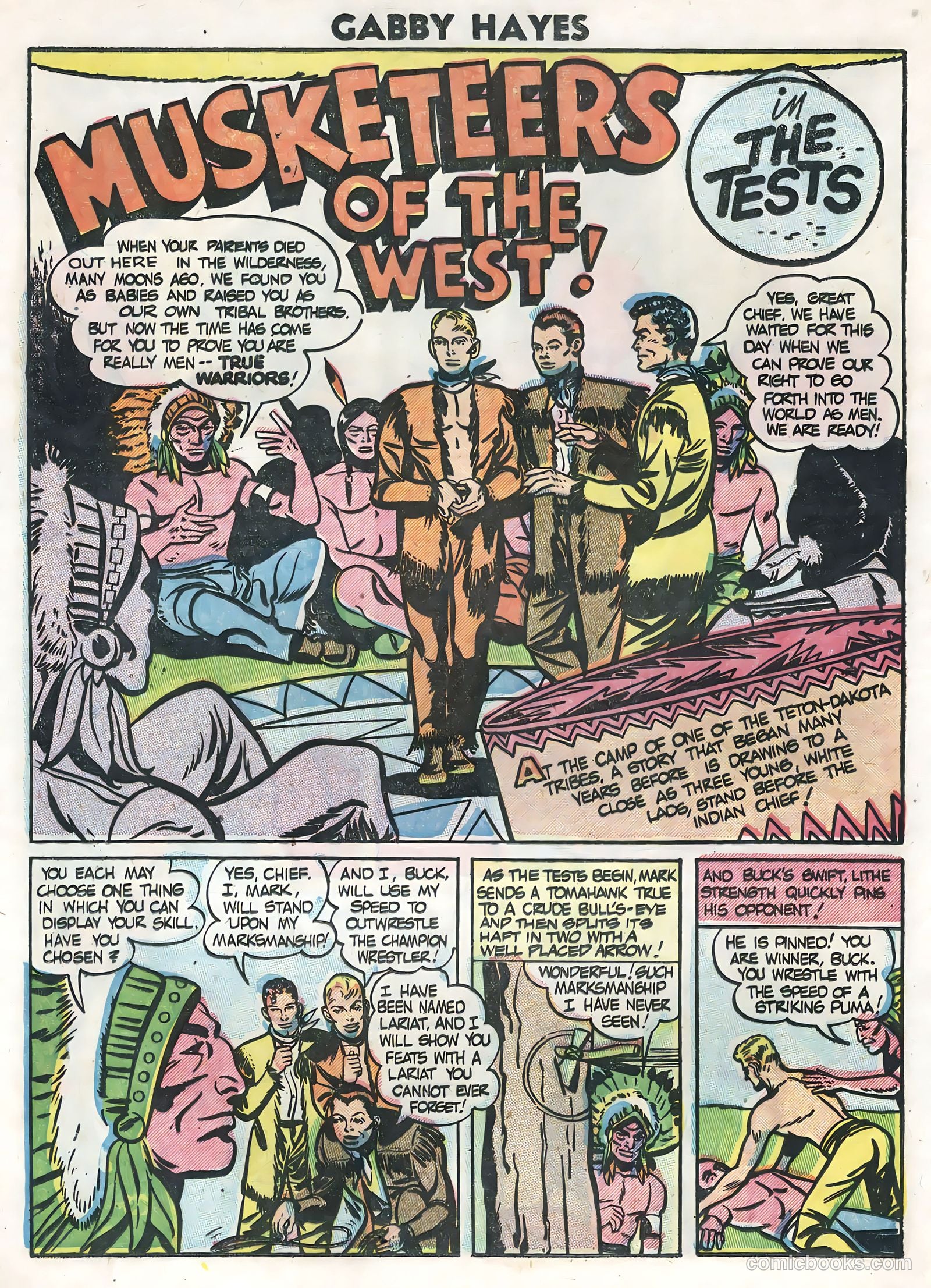 Gabby Hayes #56 (1955) — page 12 of 36