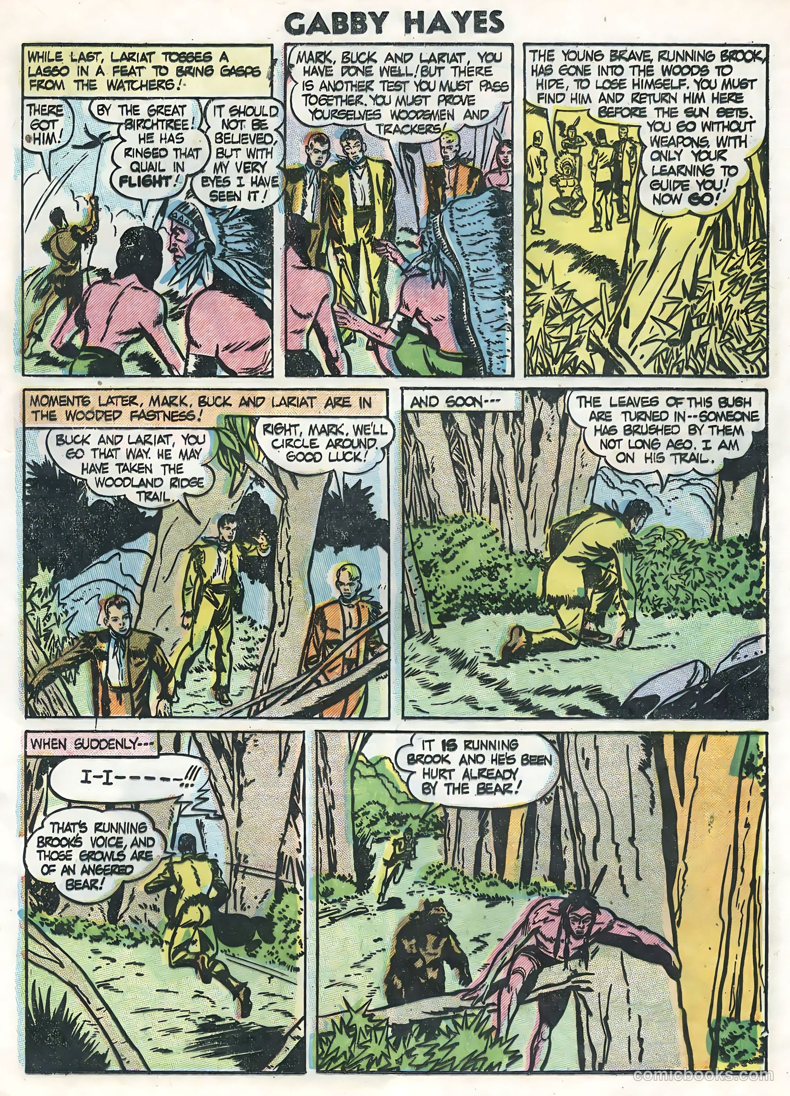 Gabby Hayes #56 (1955) — page 13 of 36