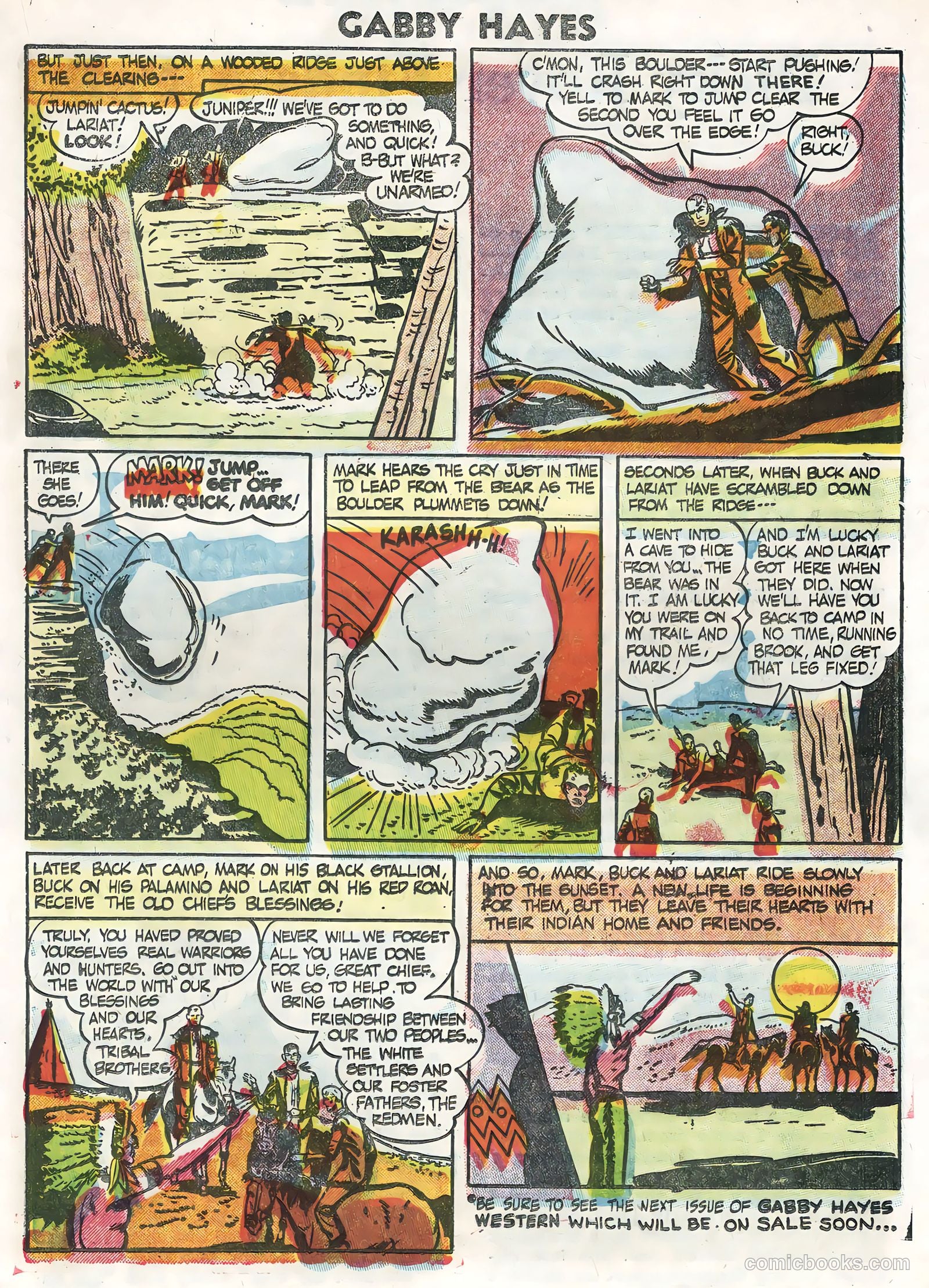 Gabby Hayes #56 (1955) — page 15 of 36