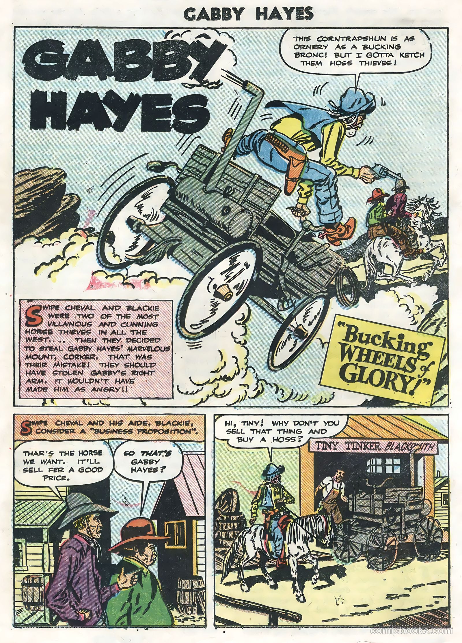Gabby Hayes #56 (1955) — page 18 of 36