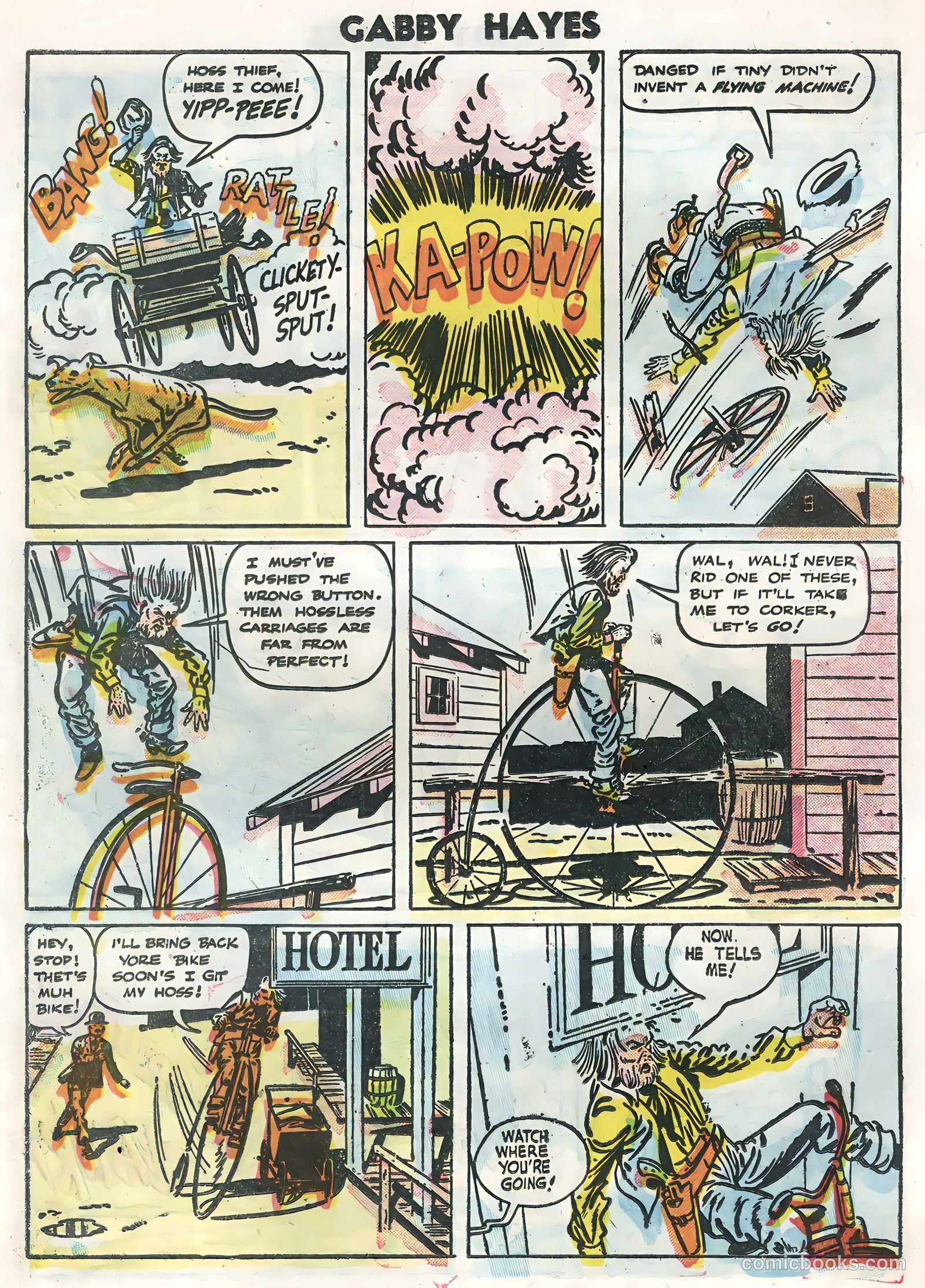 Gabby Hayes #56 (1955) — page 22 of 36