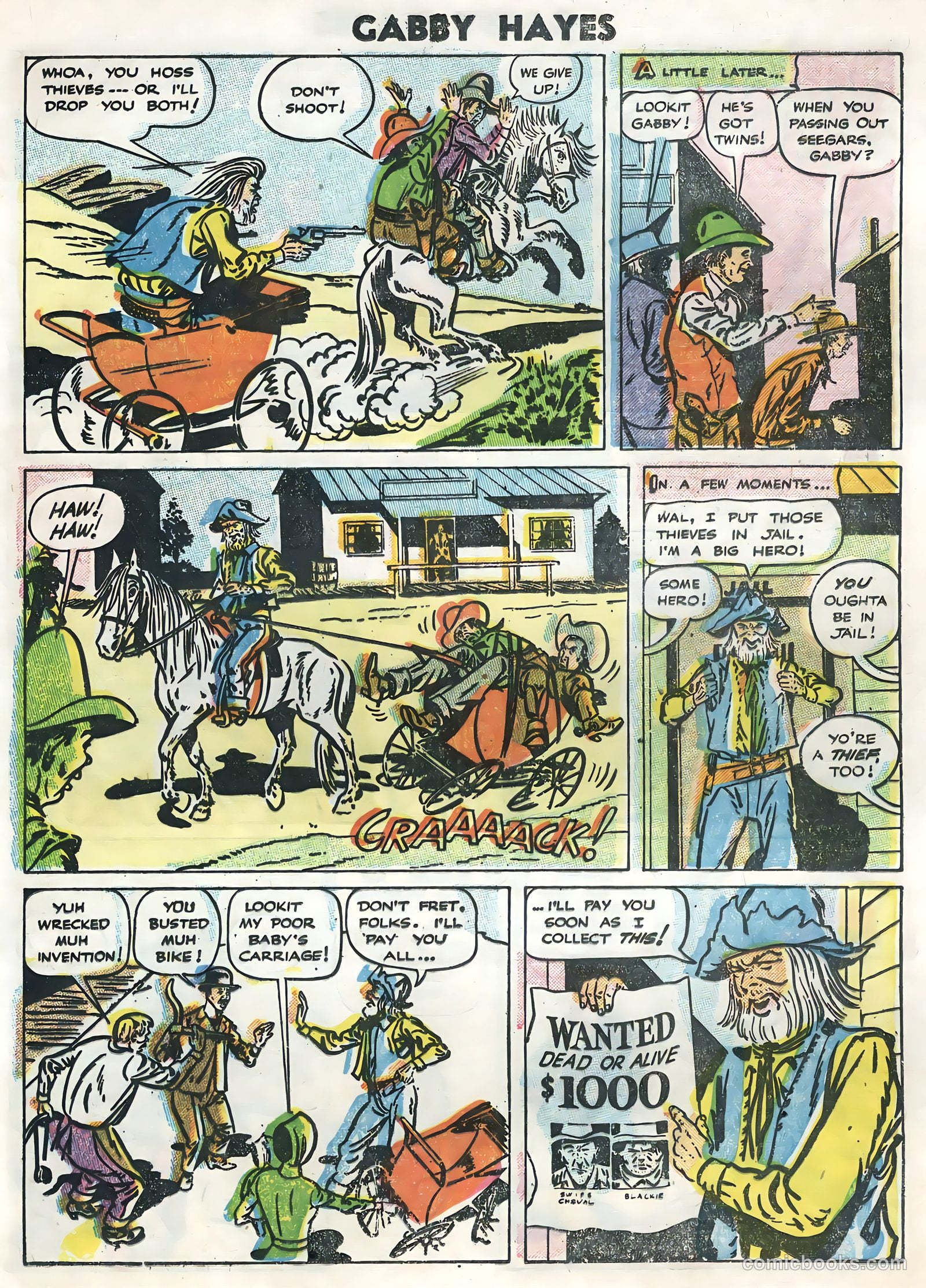 Gabby Hayes #56 (1955) — page 24 of 36