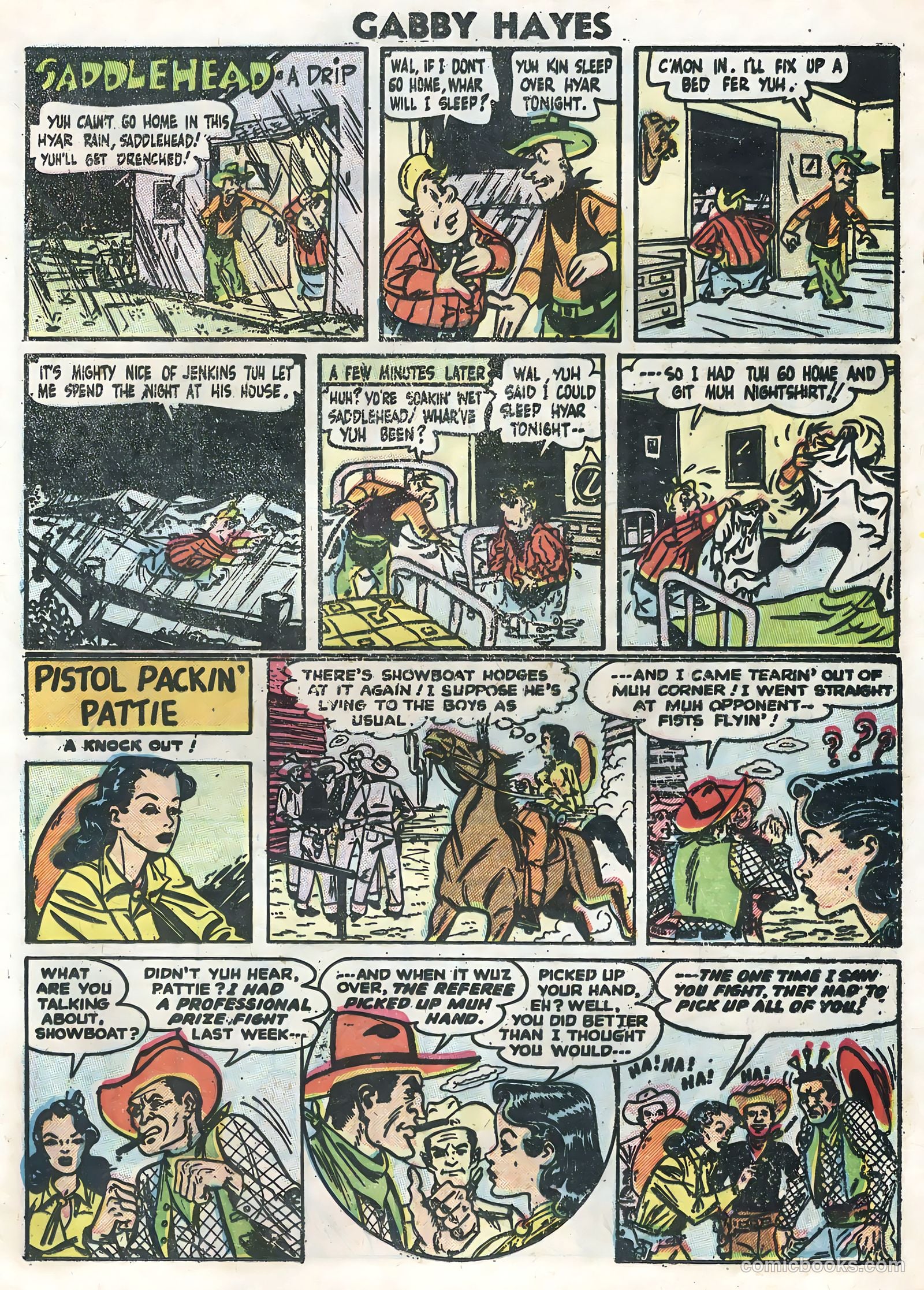 Gabby Hayes #56 (1955) — page 25 of 36