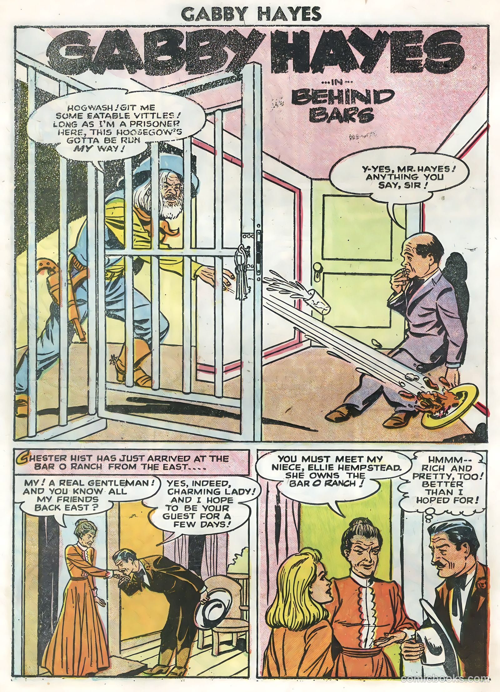 Gabby Hayes #56 (1955) — page 26 of 36