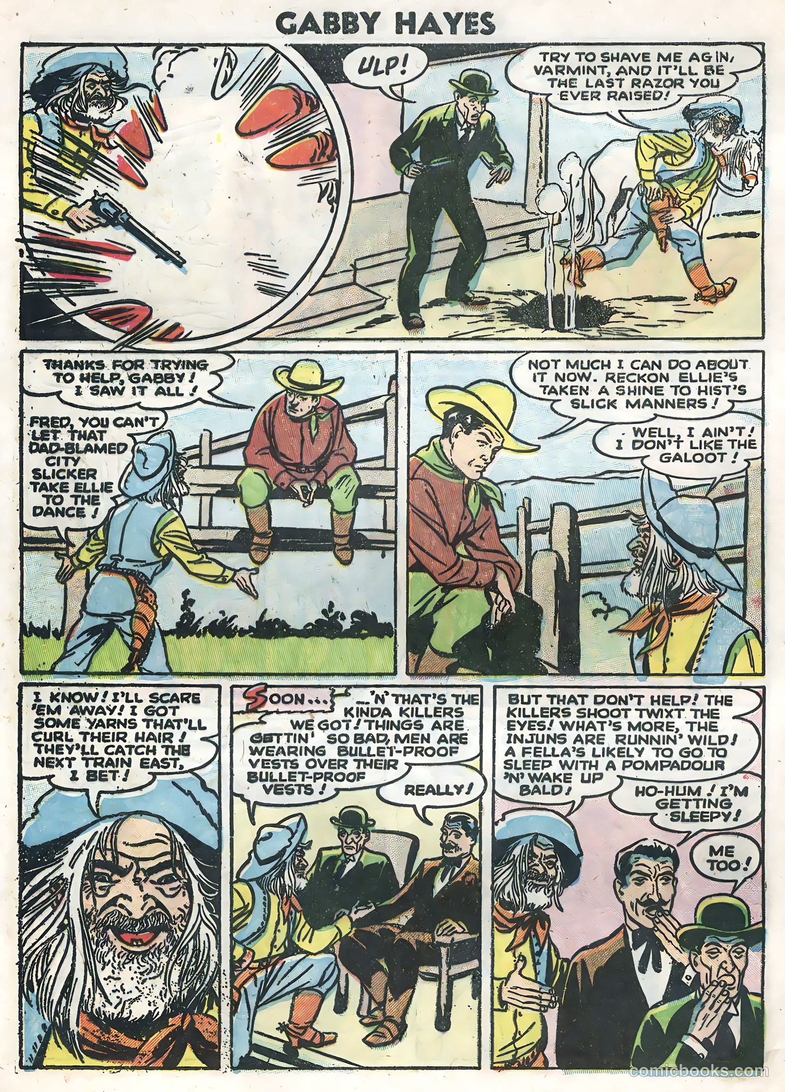 Gabby Hayes #56 (1955) — page 28 of 36