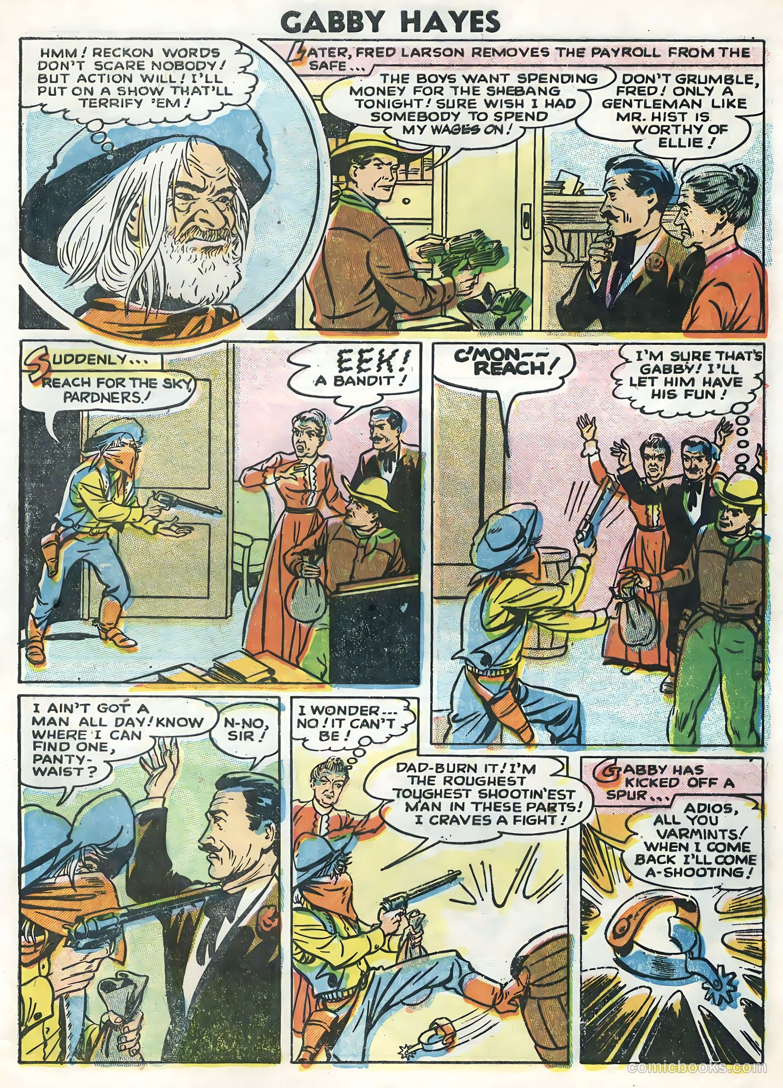 Gabby Hayes #56 (1955) — page 29 of 36