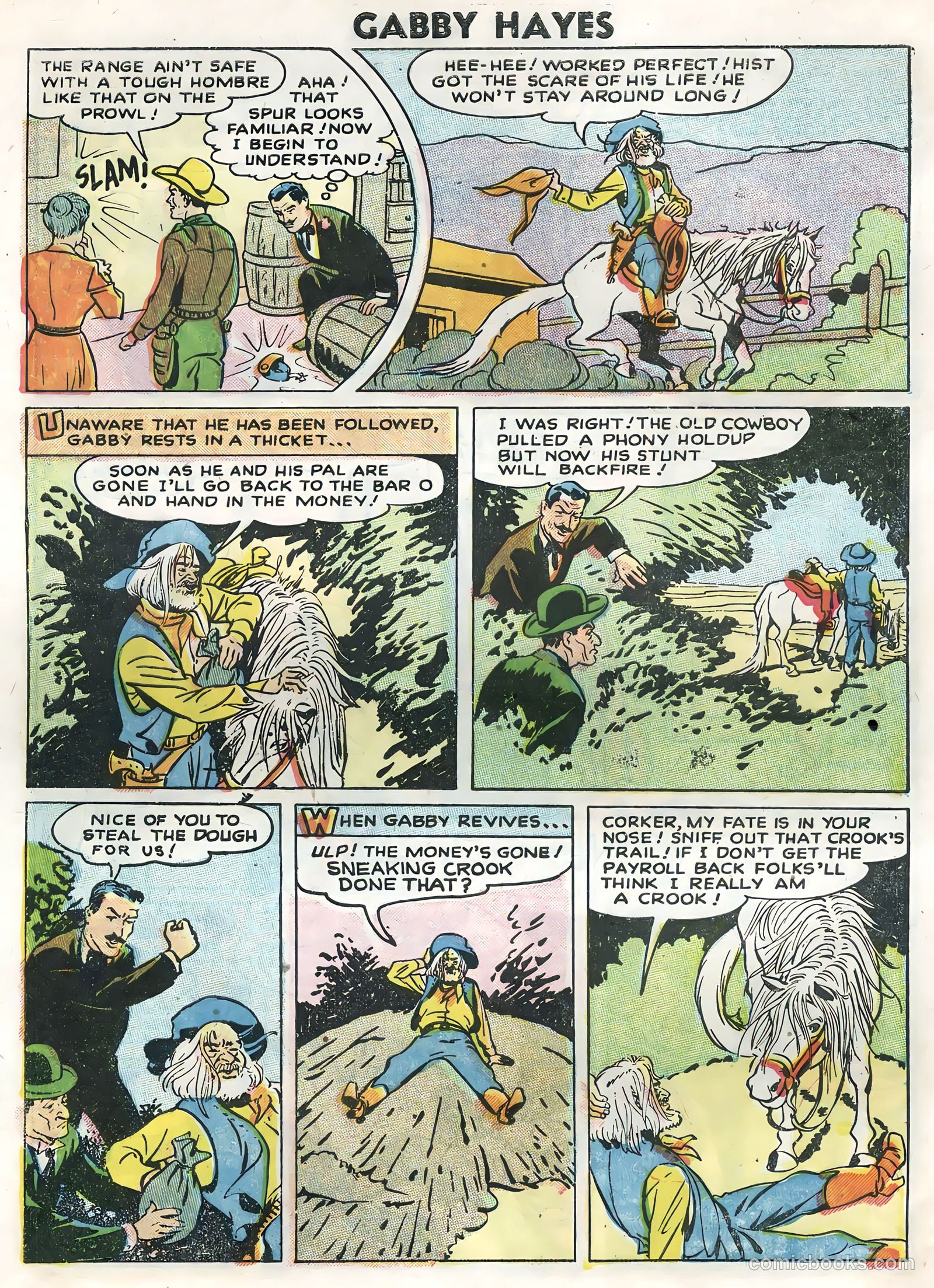 Gabby Hayes #56 (1955) — page 30 of 36
