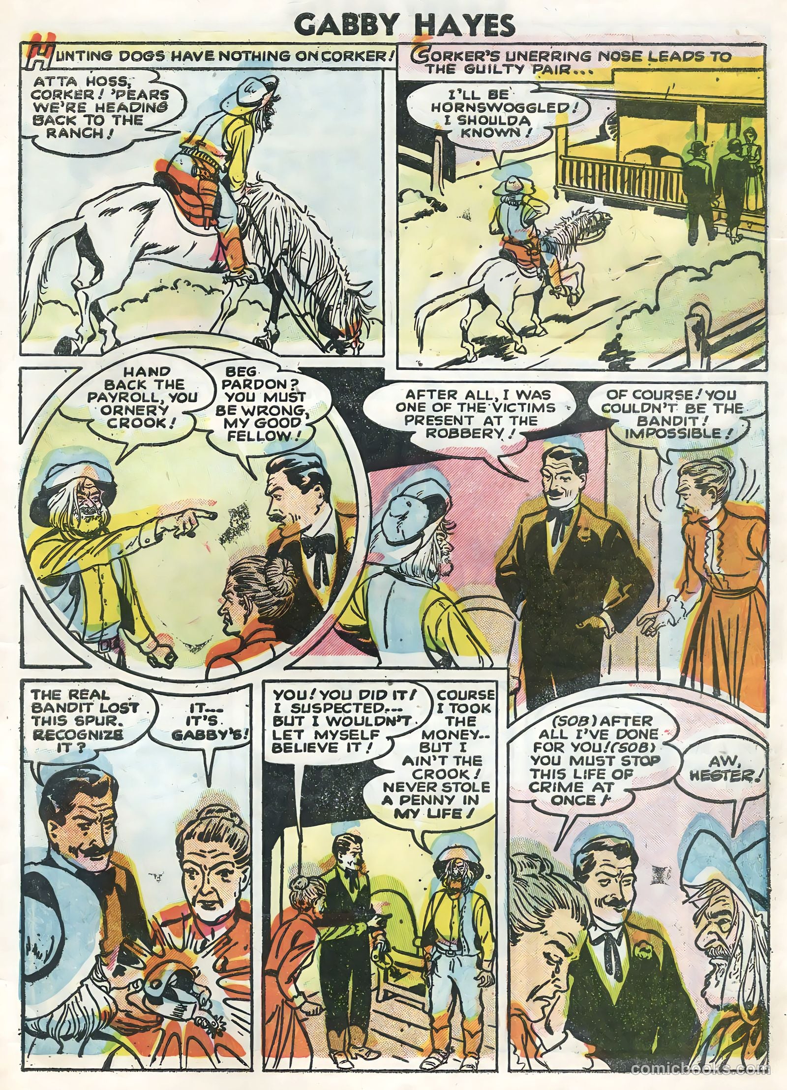 Gabby Hayes #56 (1955) — page 31 of 36