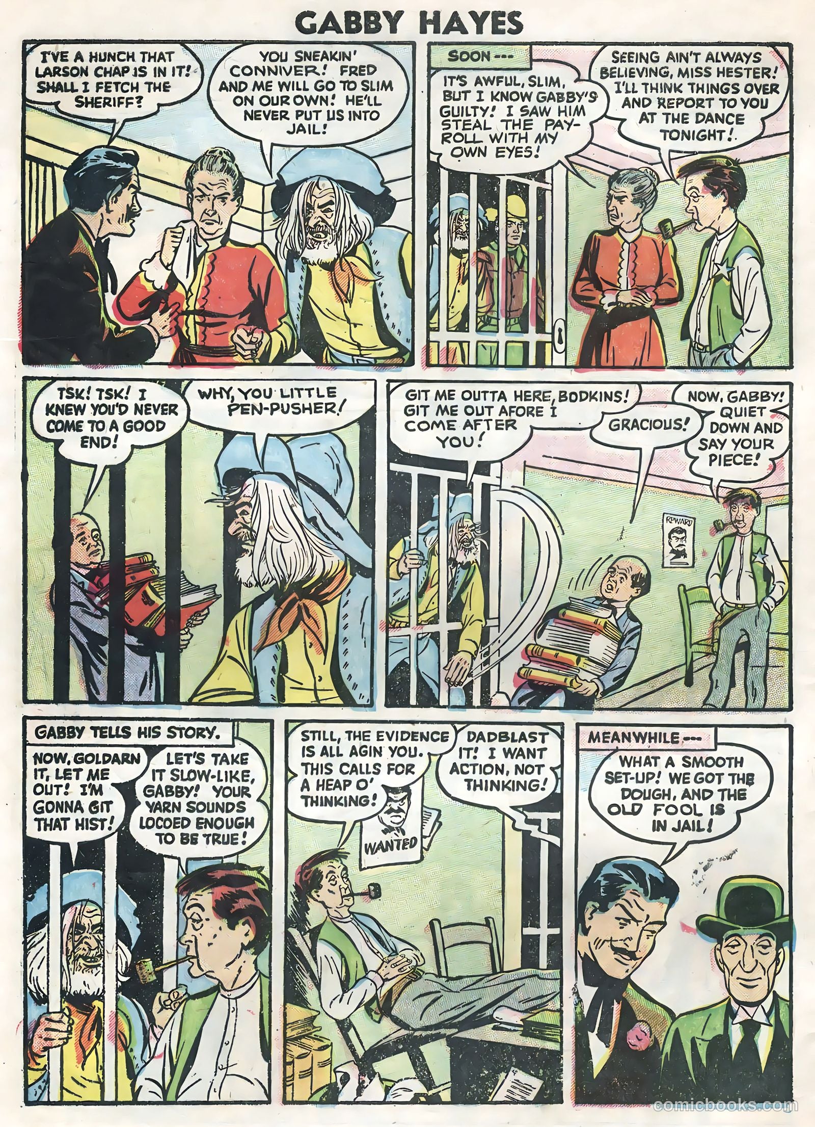 Gabby Hayes #56 (1955) — page 32 of 36