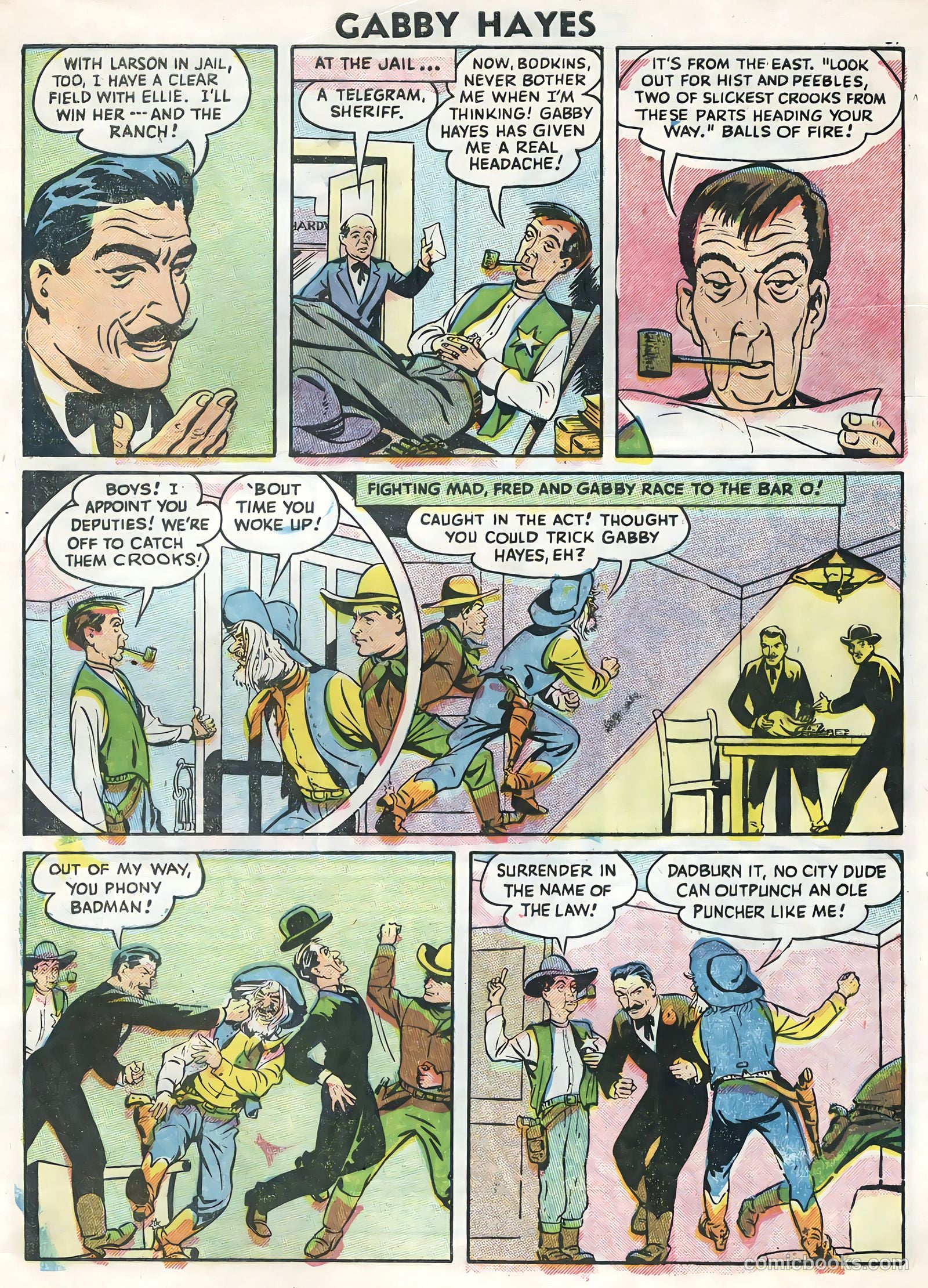 Gabby Hayes #56 (1955) — page 33 of 36