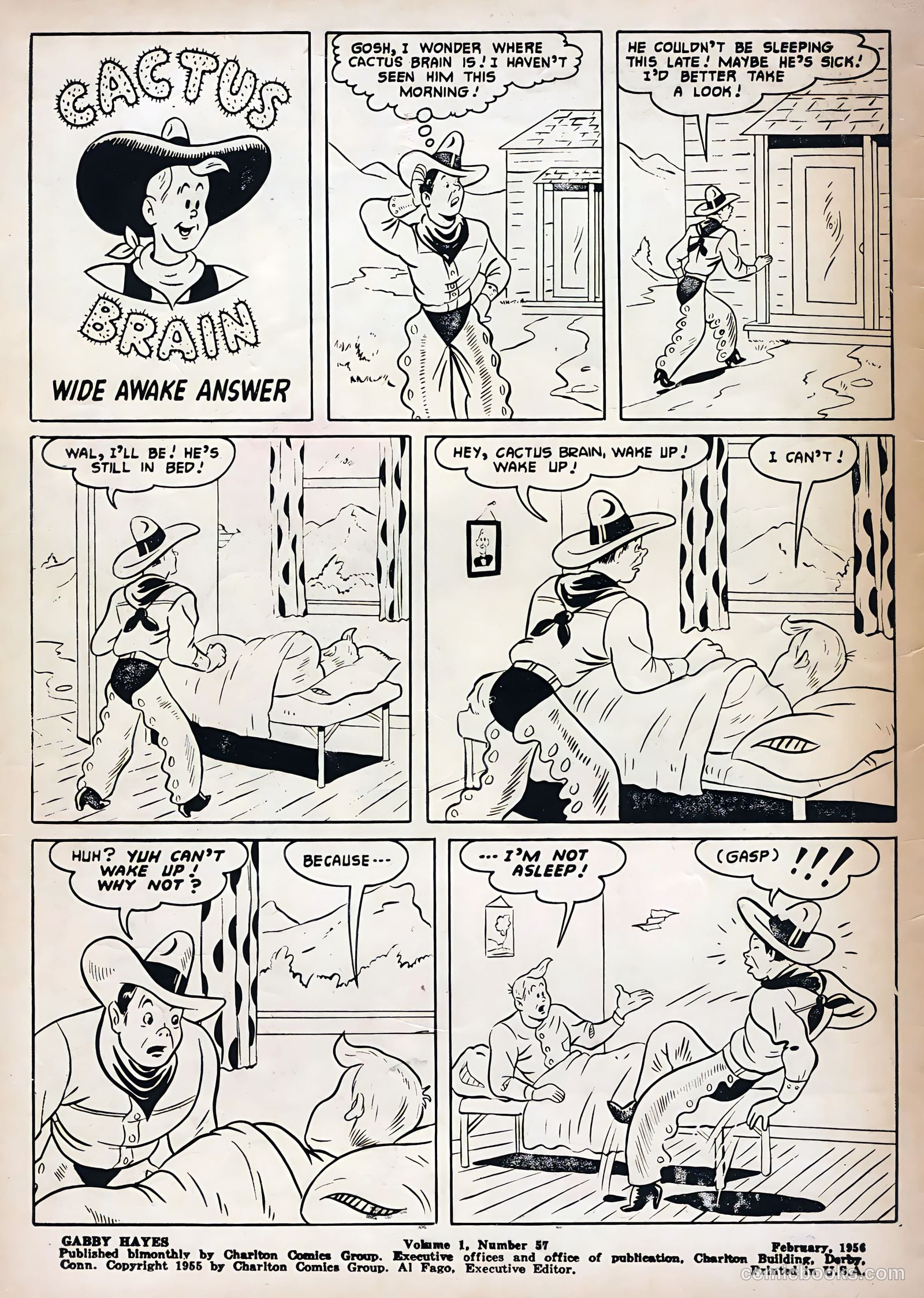 Gabby Hayes #57 (1956) — page 2 of 36