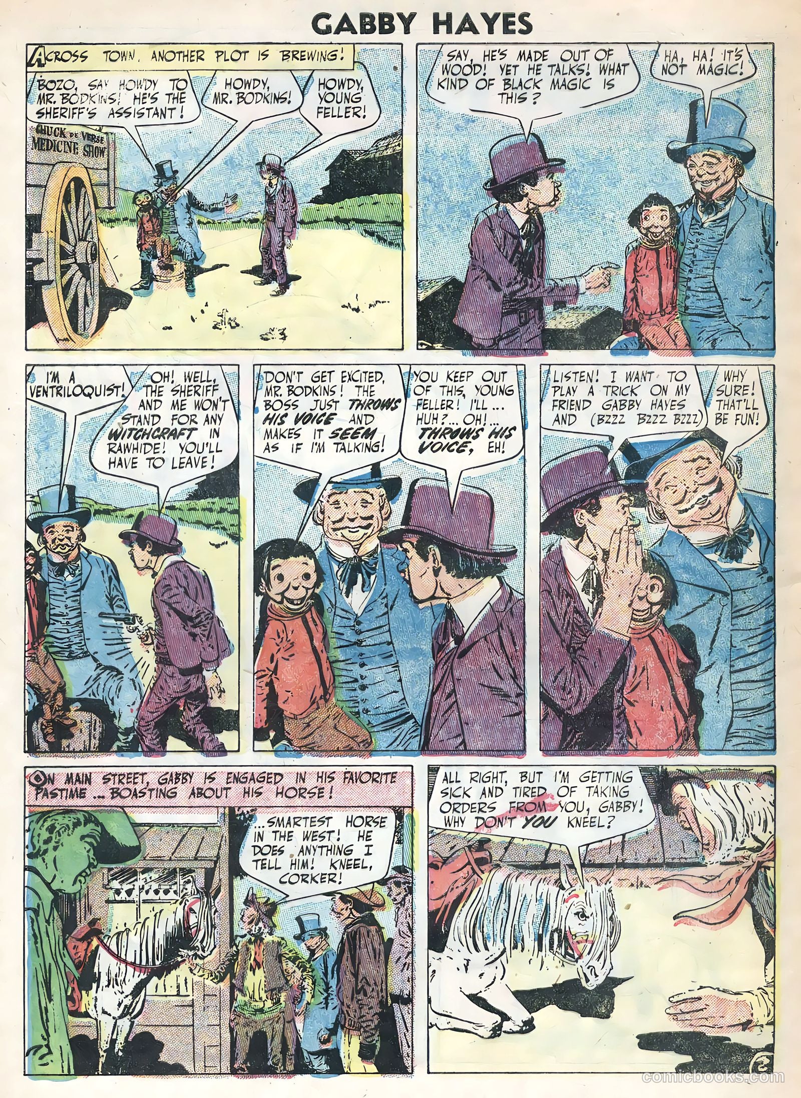 Gabby Hayes #57 (1956) — page 4 of 36