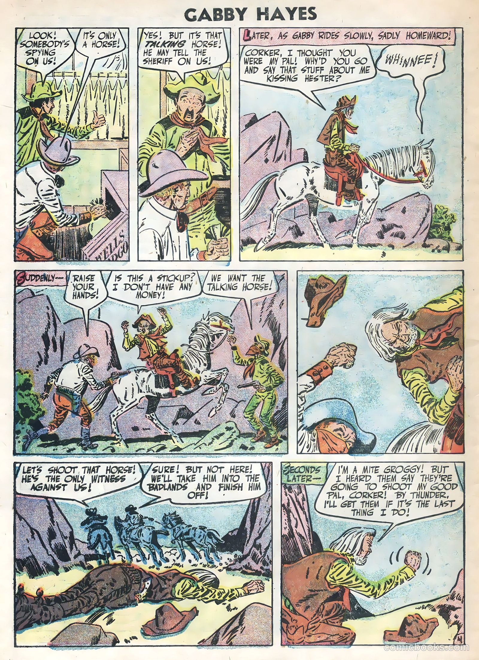 Gabby Hayes #57 (1956) — page 6 of 36