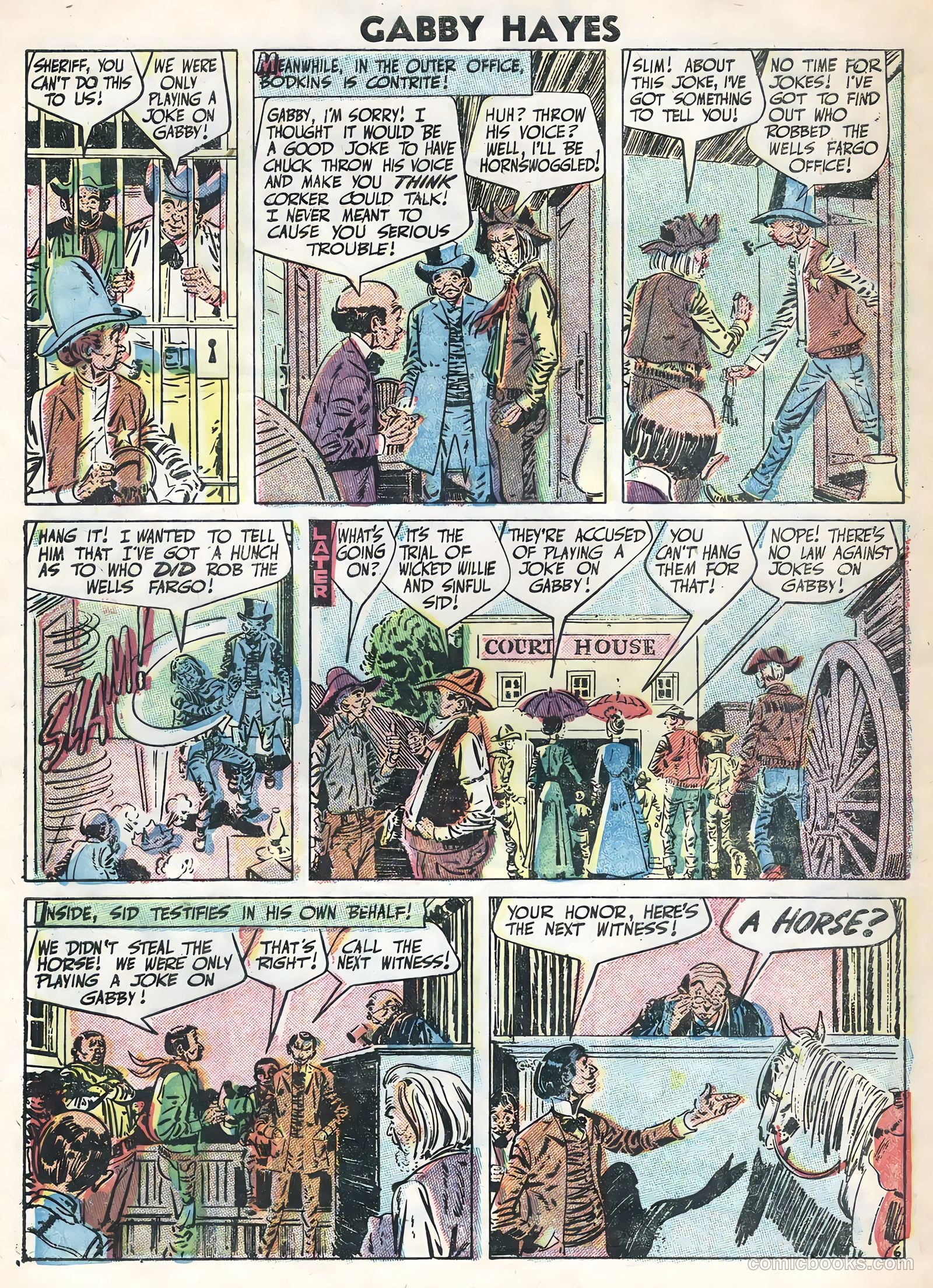 Gabby Hayes #57 (1956) — page 8 of 36
