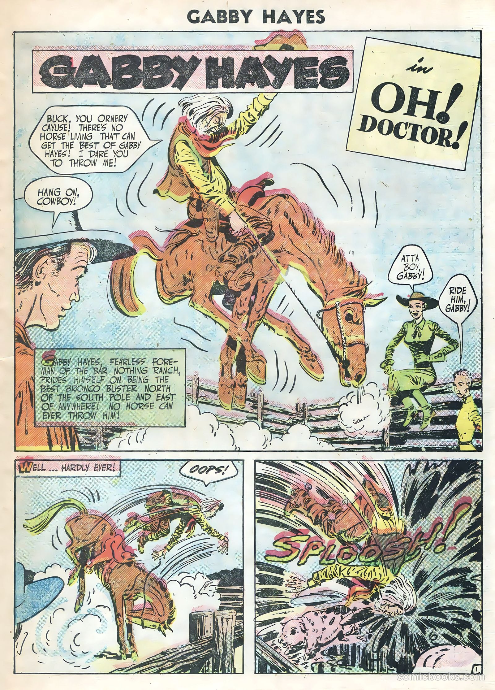Gabby Hayes #57 (1956) — page 11 of 36