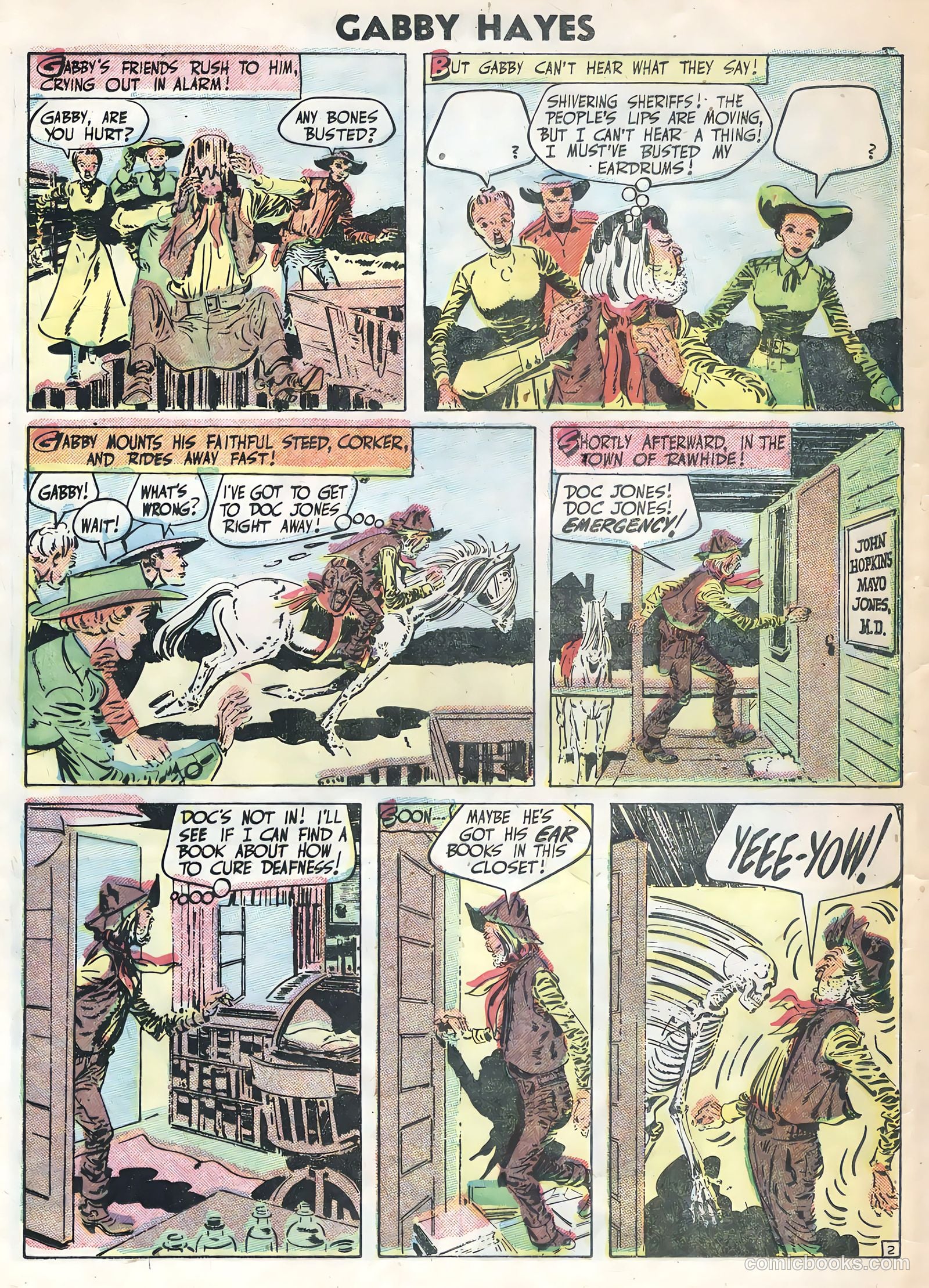 Gabby Hayes #57 (1956) — page 12 of 36