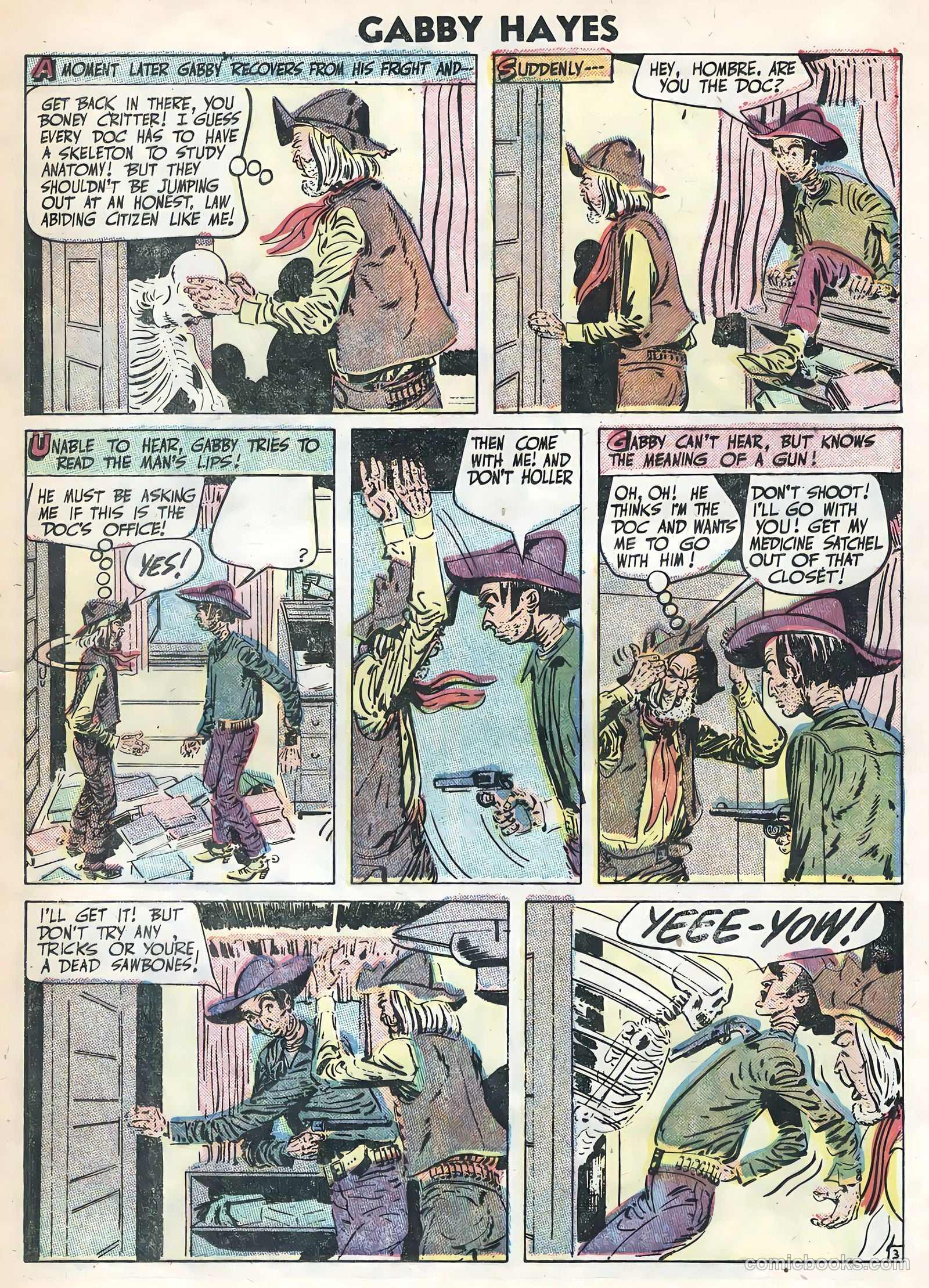 Gabby Hayes #57 (1956) — page 13 of 36
