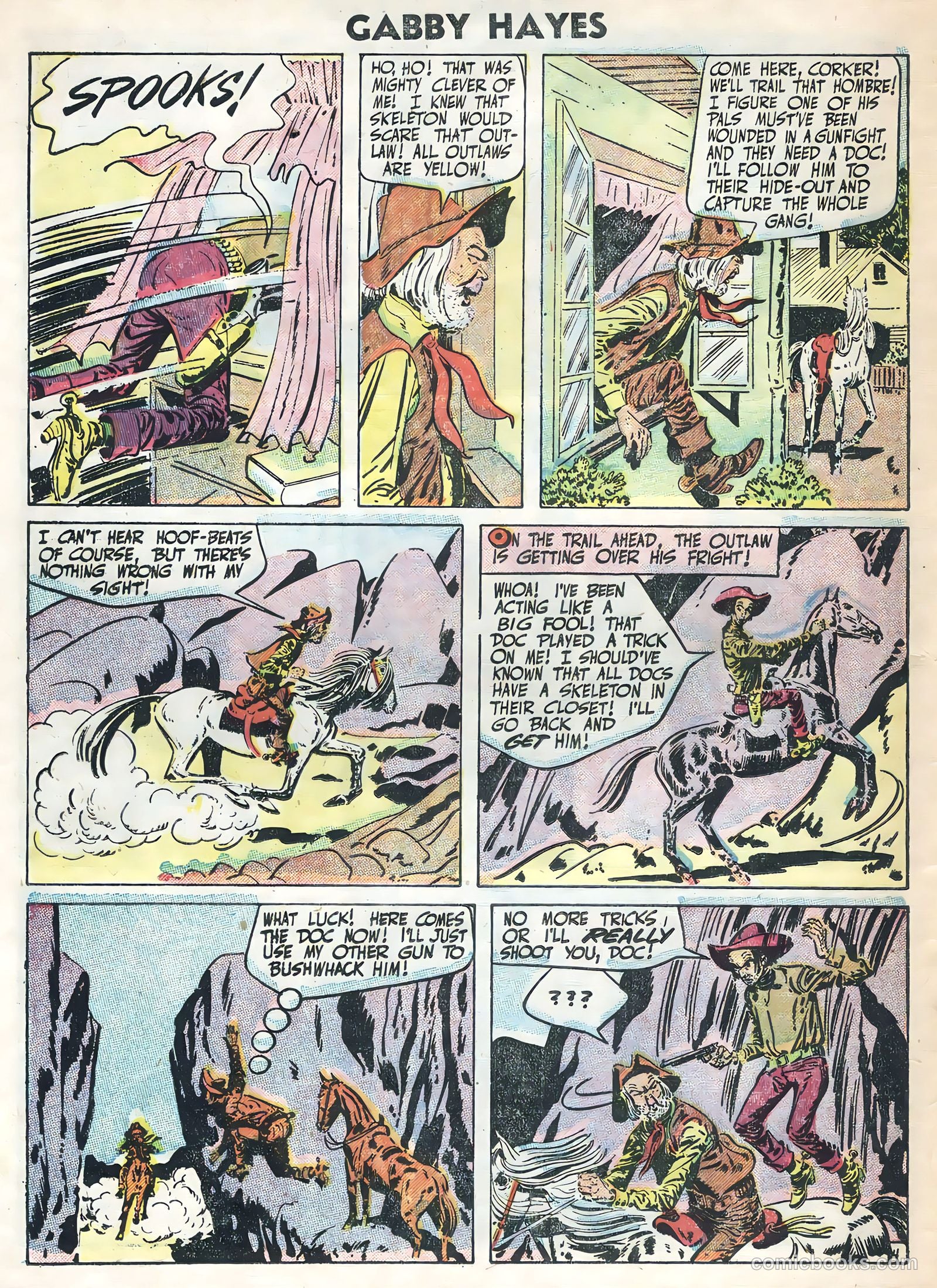 Gabby Hayes #57 (1956) — page 14 of 36