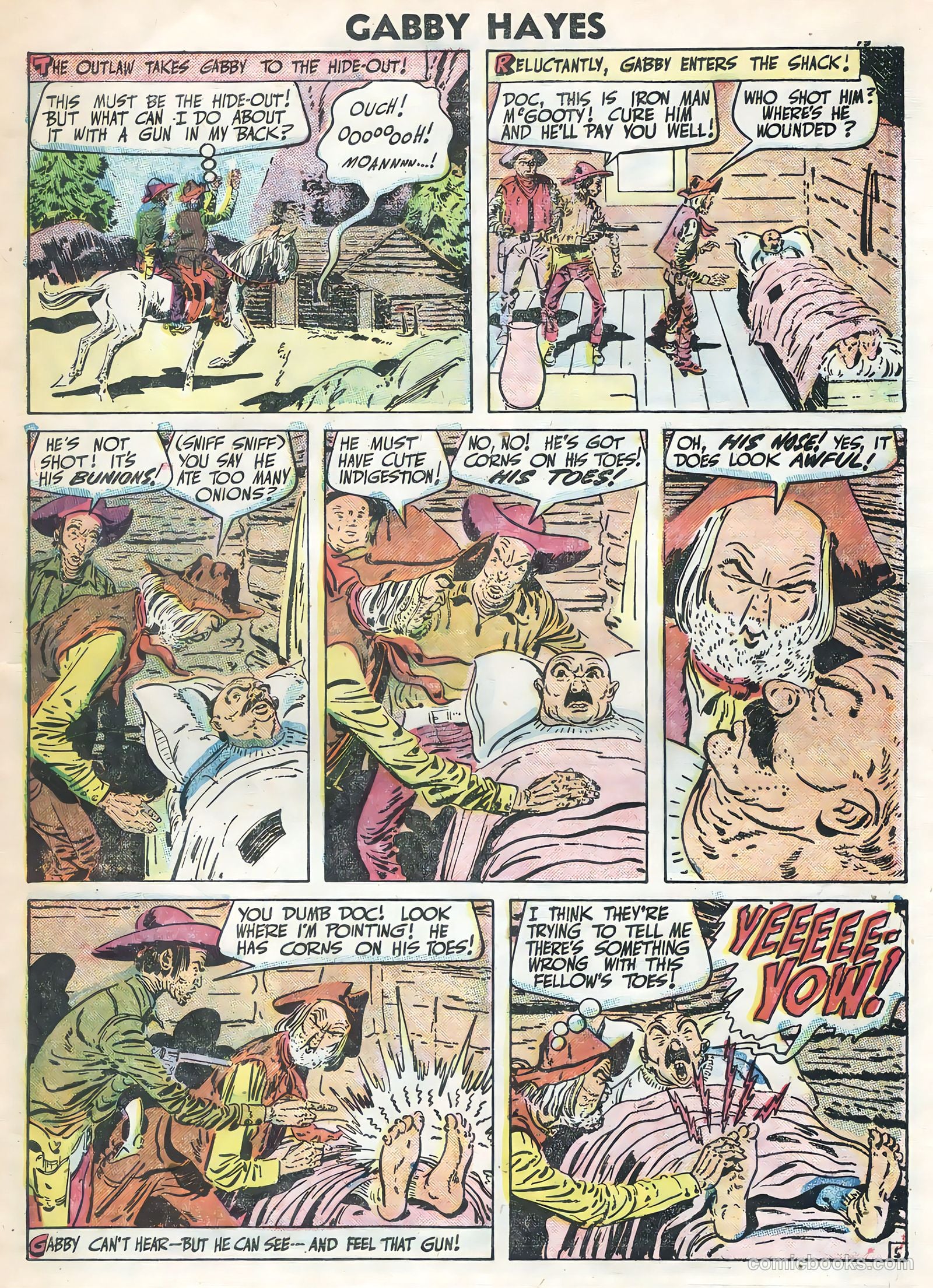Gabby Hayes #57 (1956) — page 15 of 36
