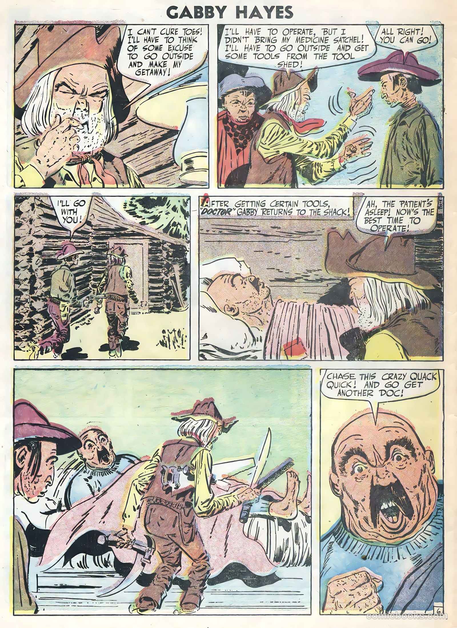 Gabby Hayes #57 (1956) — page 16 of 36