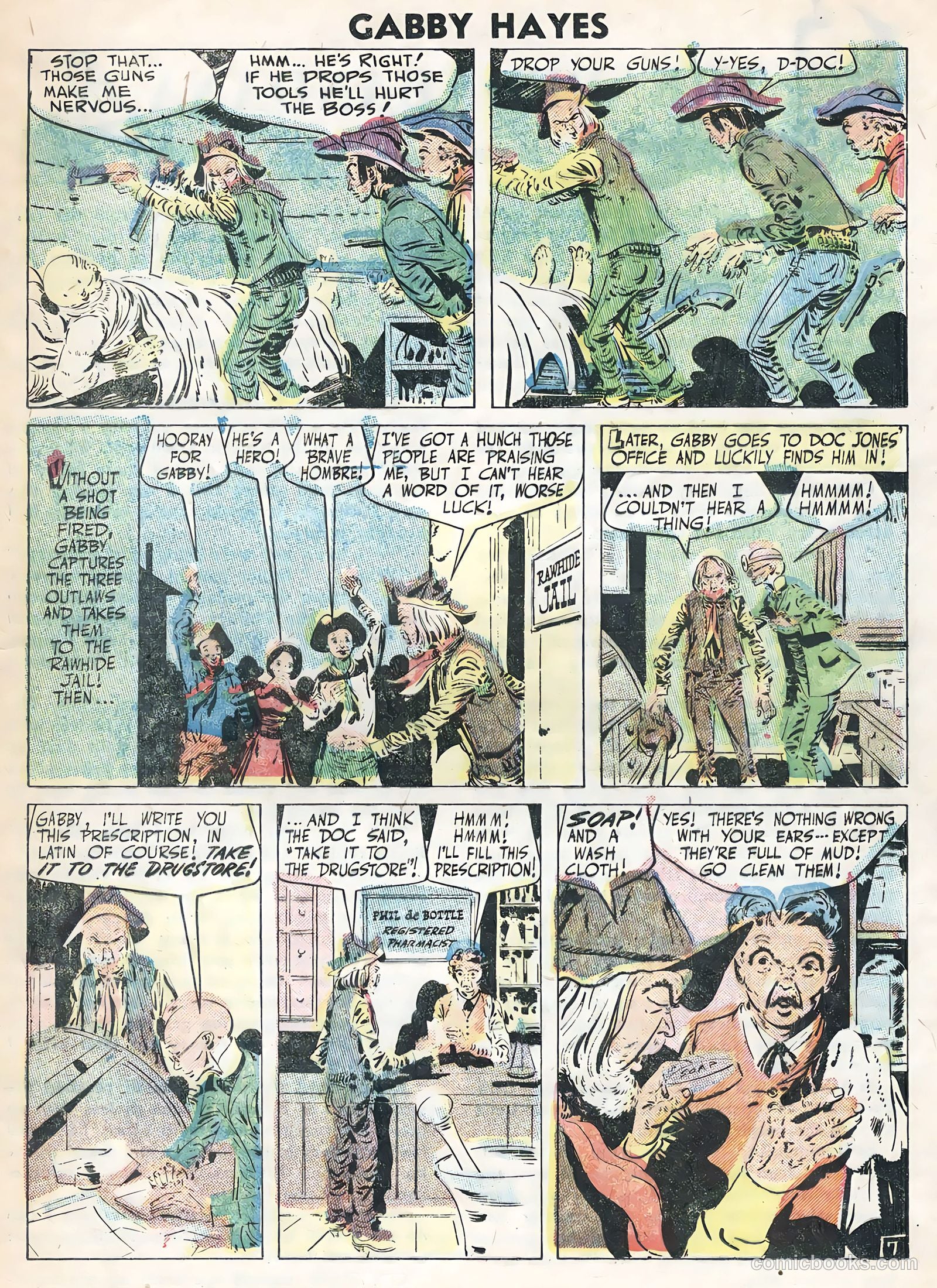 Gabby Hayes #57 (1956) — page 17 of 36