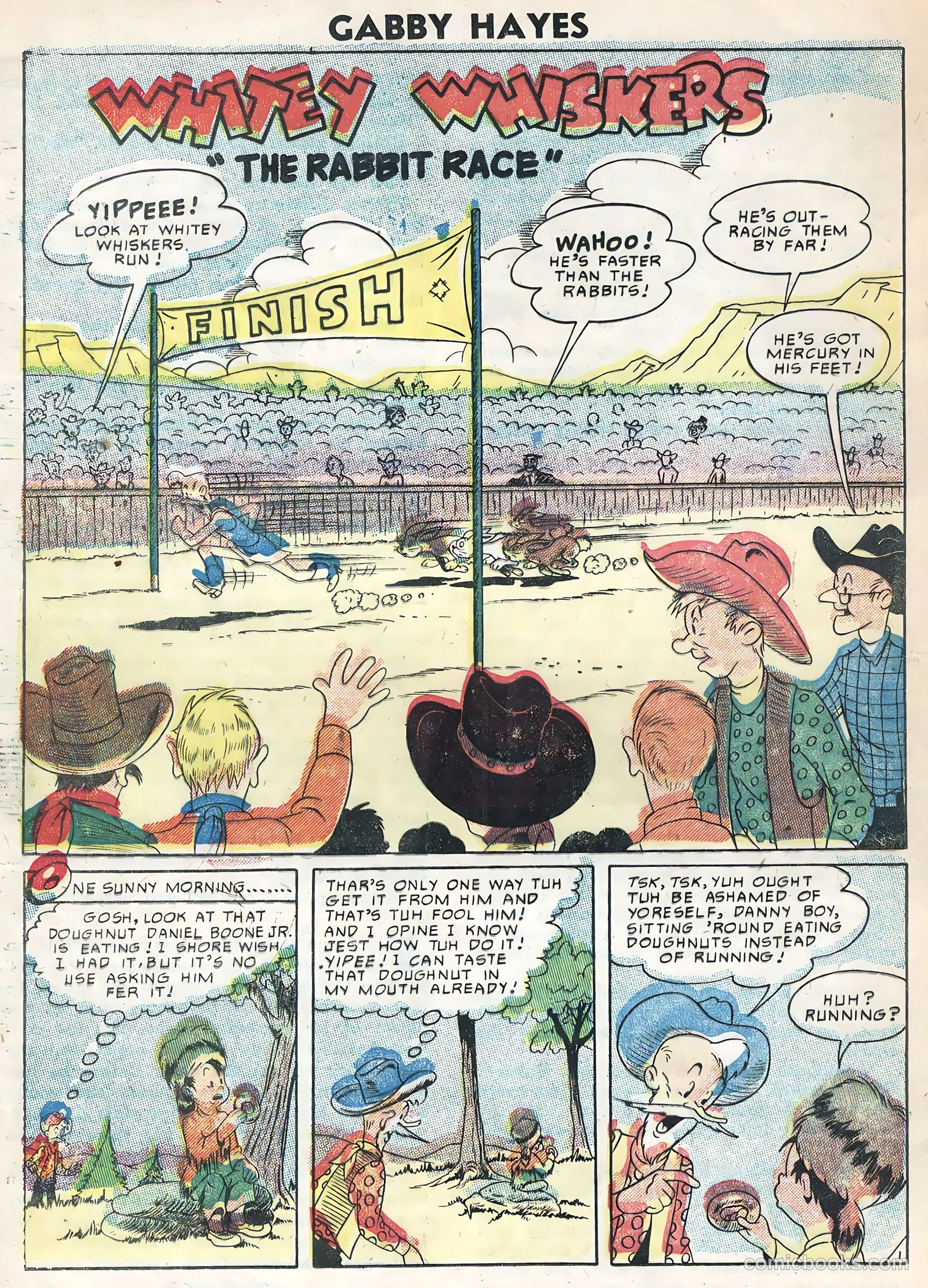 Gabby Hayes #57 (1956) — page 20 of 36