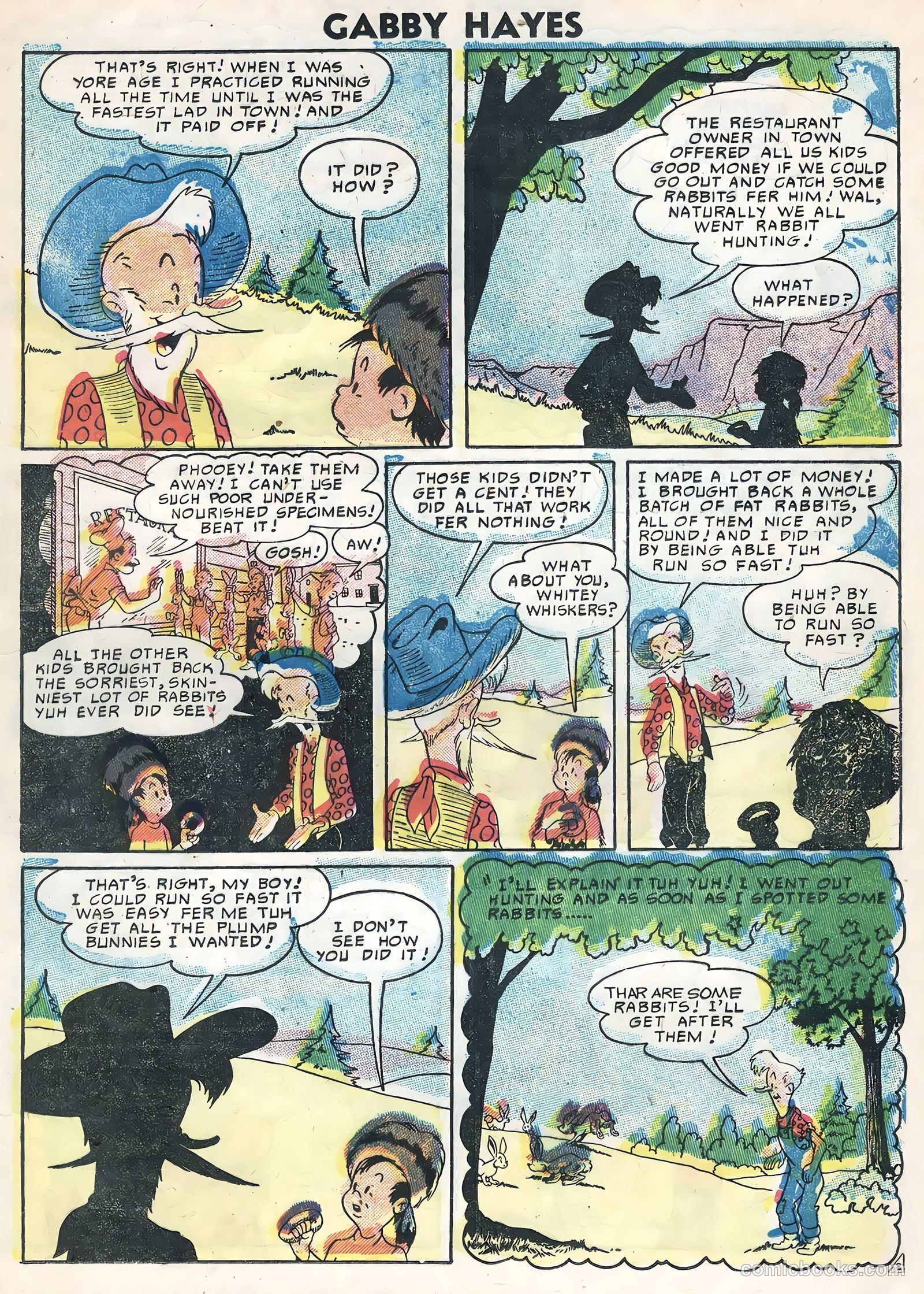 Gabby Hayes #57 (1956) — page 21 of 36